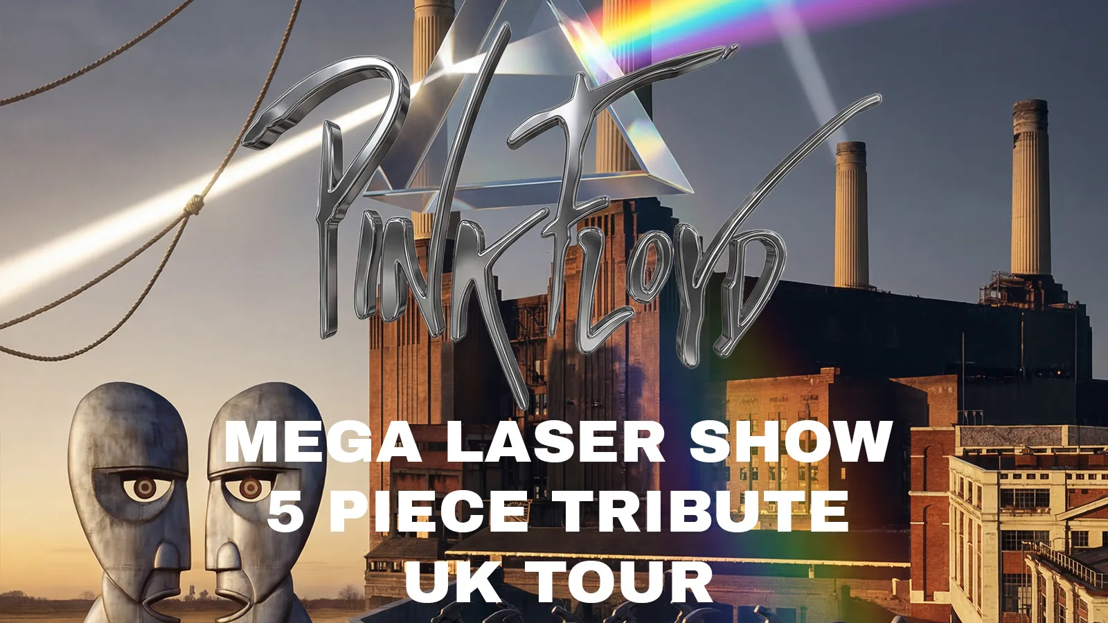 Pink Floyd | Mega Laser Show 5 Piece Tribute Comes To Liverpool at Basford United Stadium