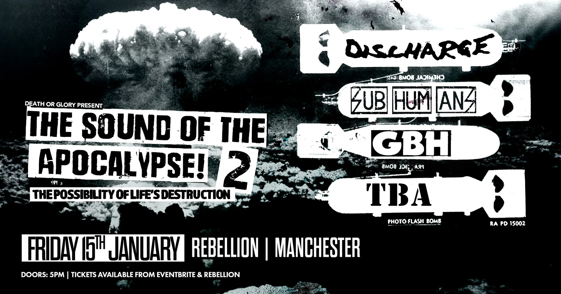 The Sounds of the Apocalypse at Rebellion Manchester