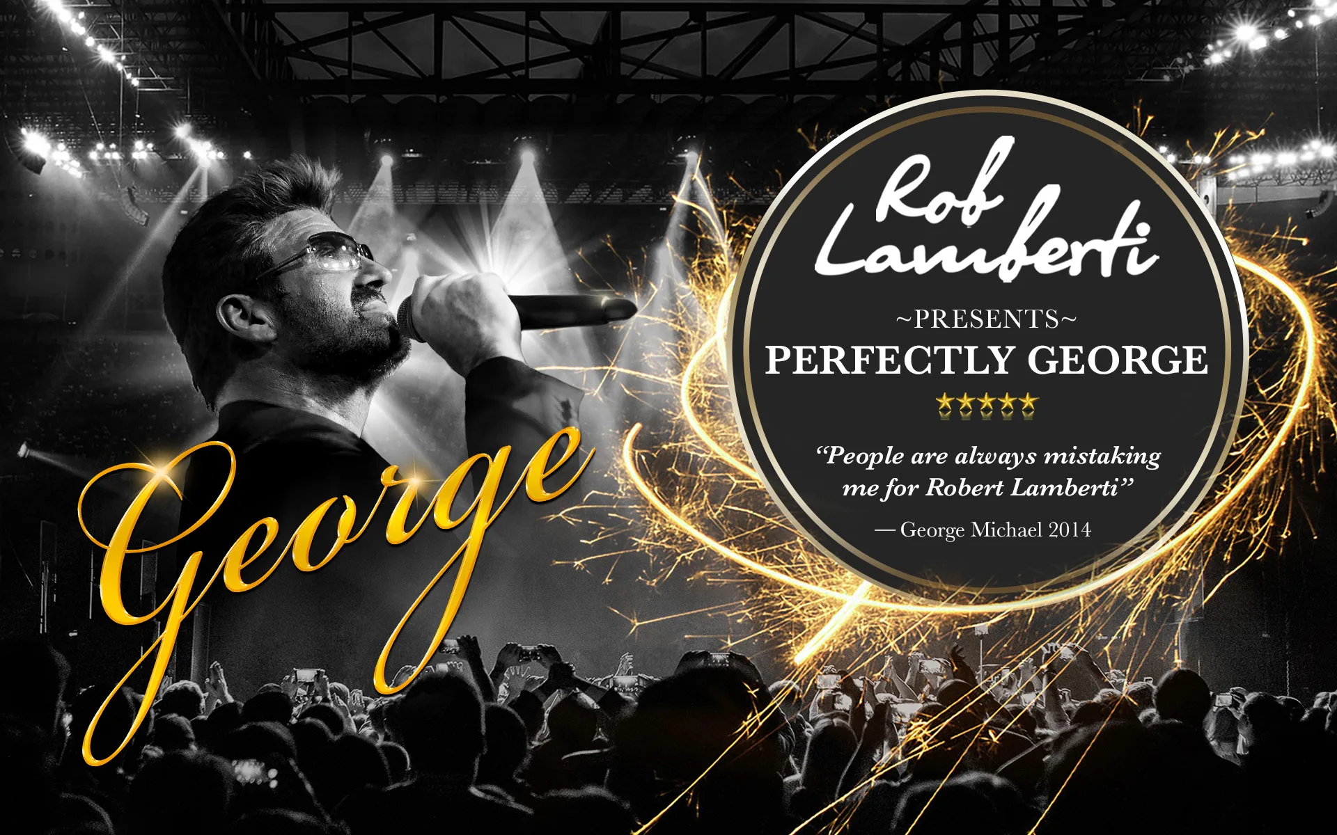 Rob Lamberti presents PERFECTLY GEORGE MICHAEL – Christmas Show 🎅🏼 at The Buttermarket