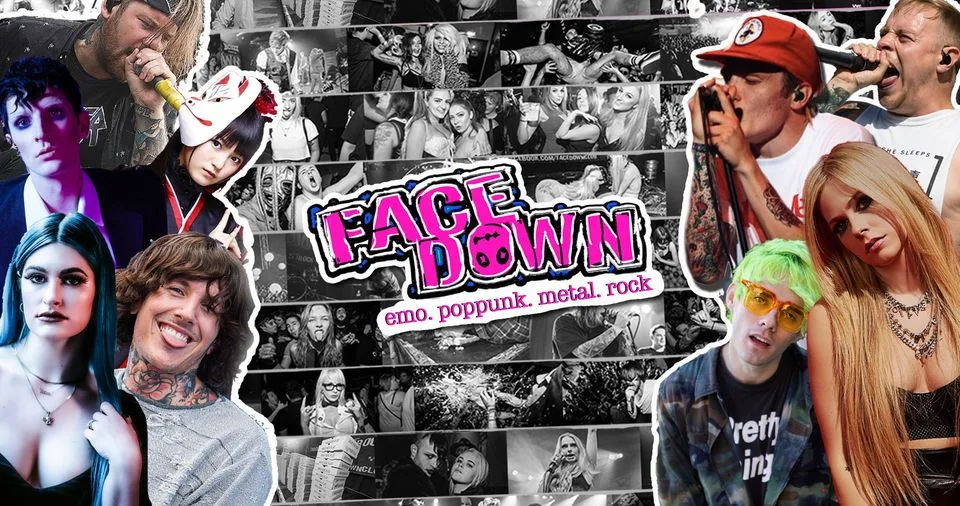 🤘 Face Down  🤘 ∙ Canterbury∙  - Pop Punk, Metal, Emo Night