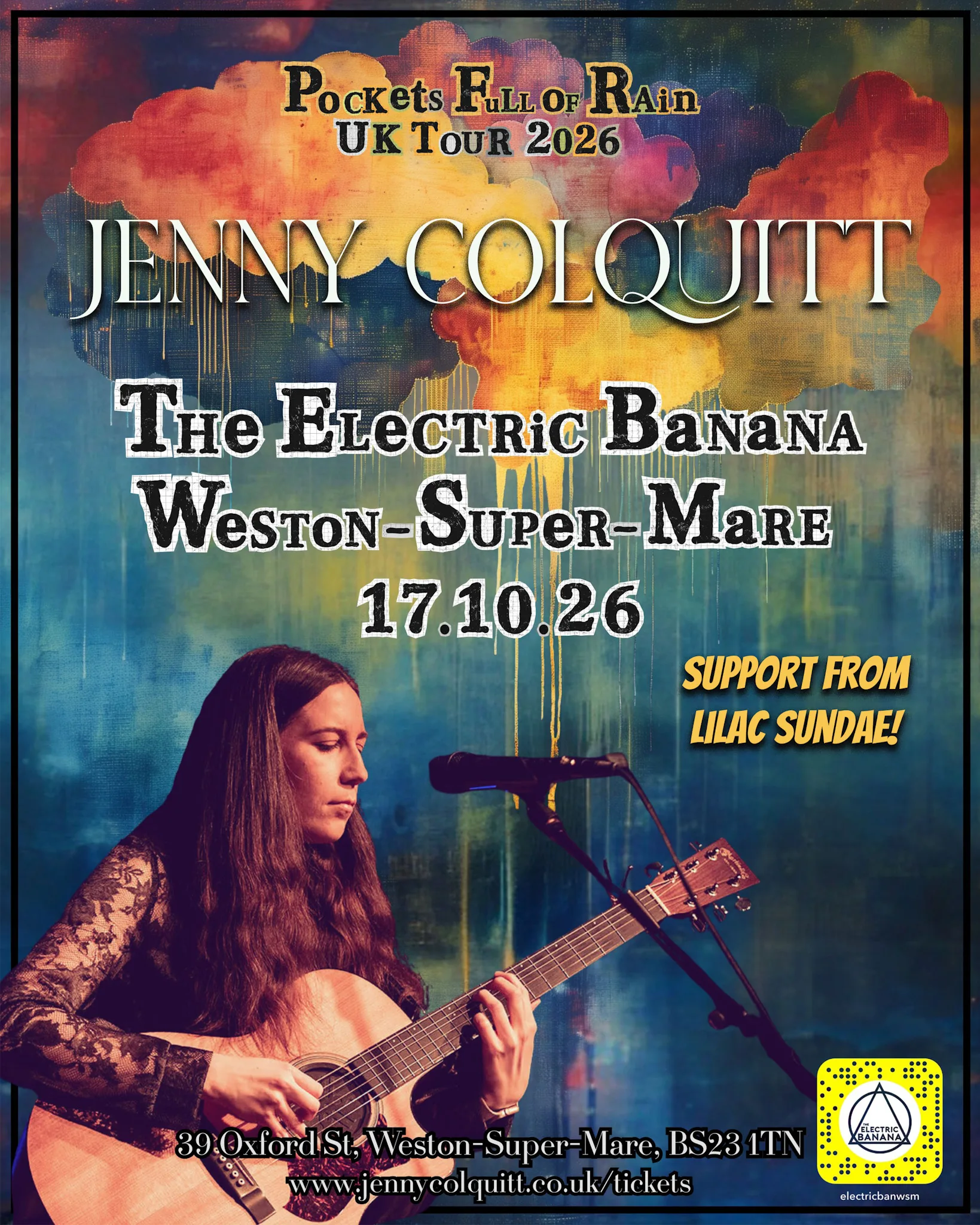 Jenny Colquitt live at The Electric Banana, Weston-Super-Mare (Full Band Show)