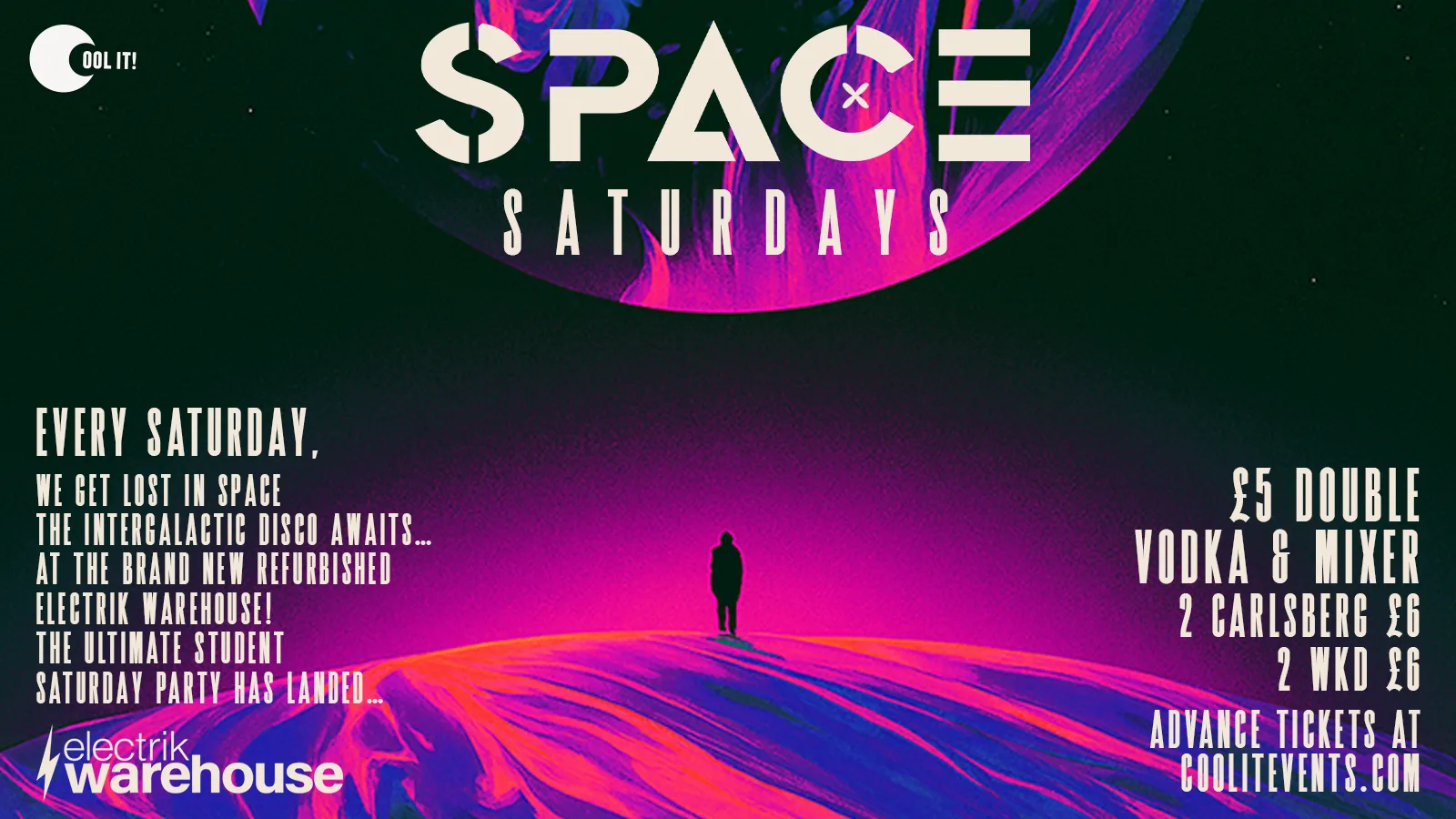 🪩 👾 SPACE SATURDAYS 👾 🪩 @ Electrik WAREHOUSE at ELECTRIK WAREHOUSE