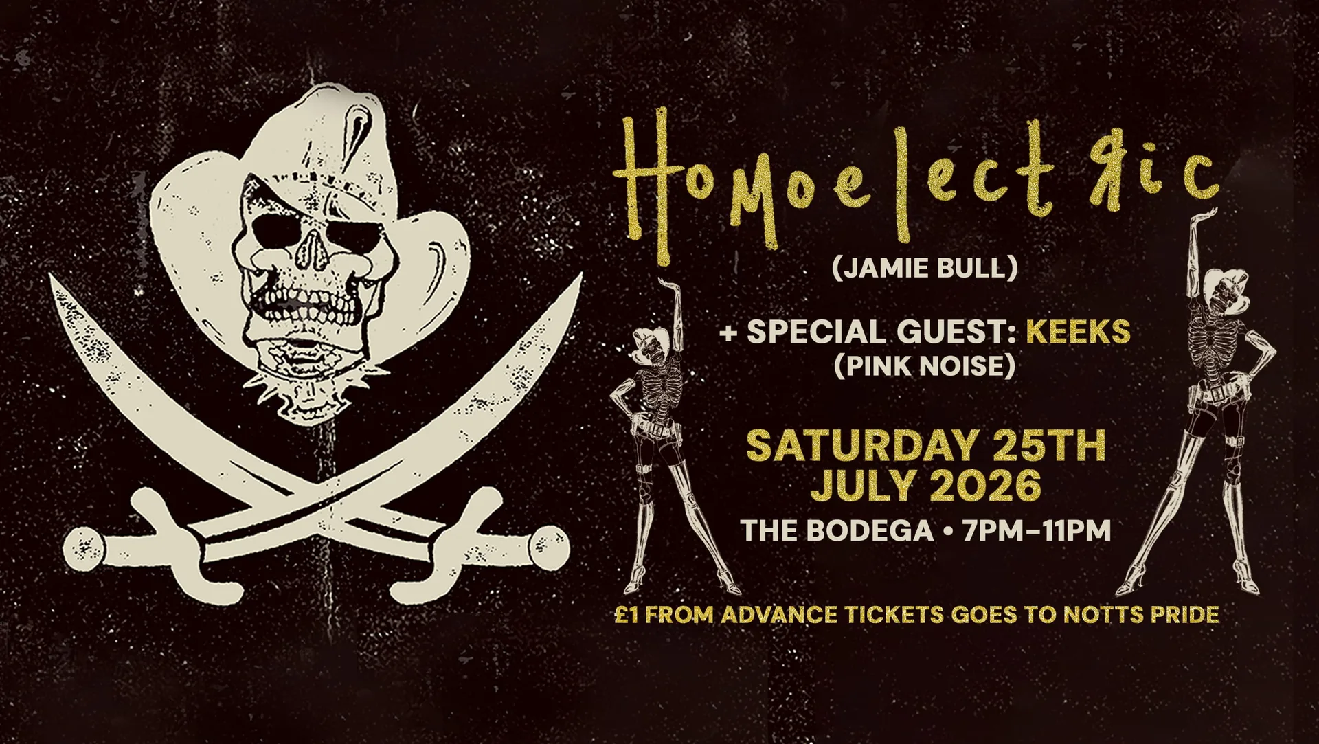 Homoelectric (Notts Pride Special) at The Bodega Nottingham
