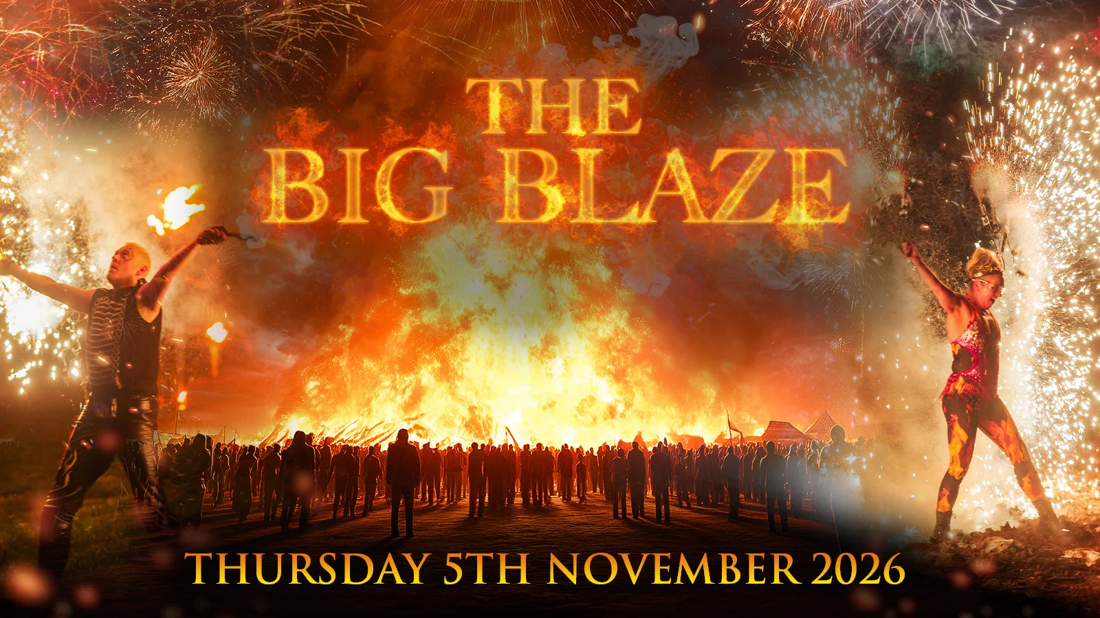 BIG BLAZE - Nov 5th at Lintz Hall Farm