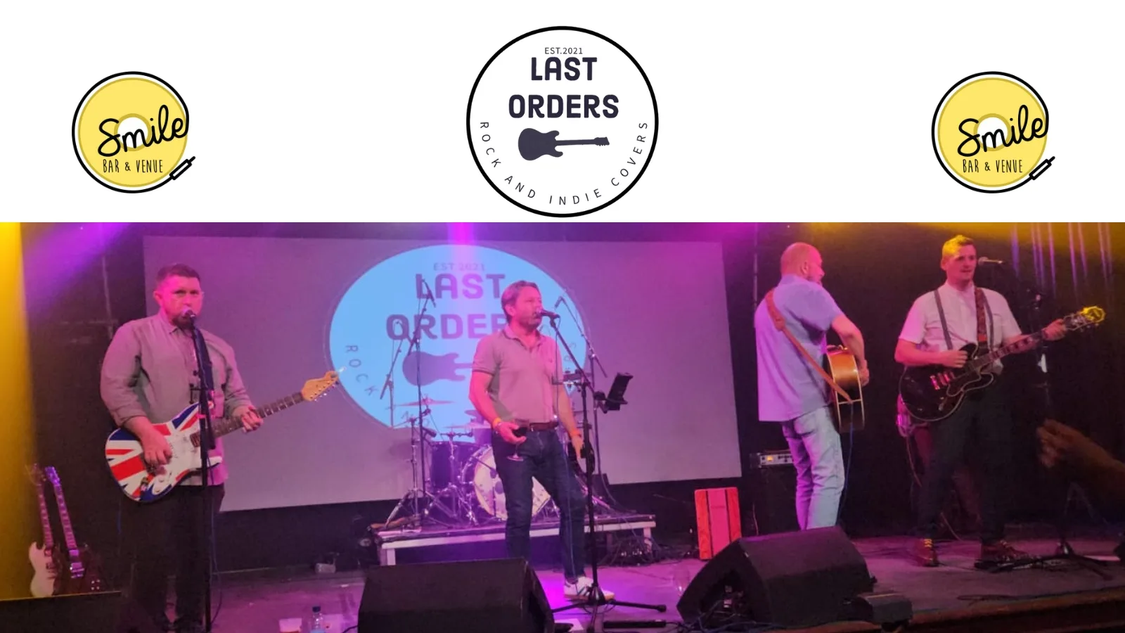 Last Orders Local Indie & Rock Covers Band at Smile Bar and Venue
