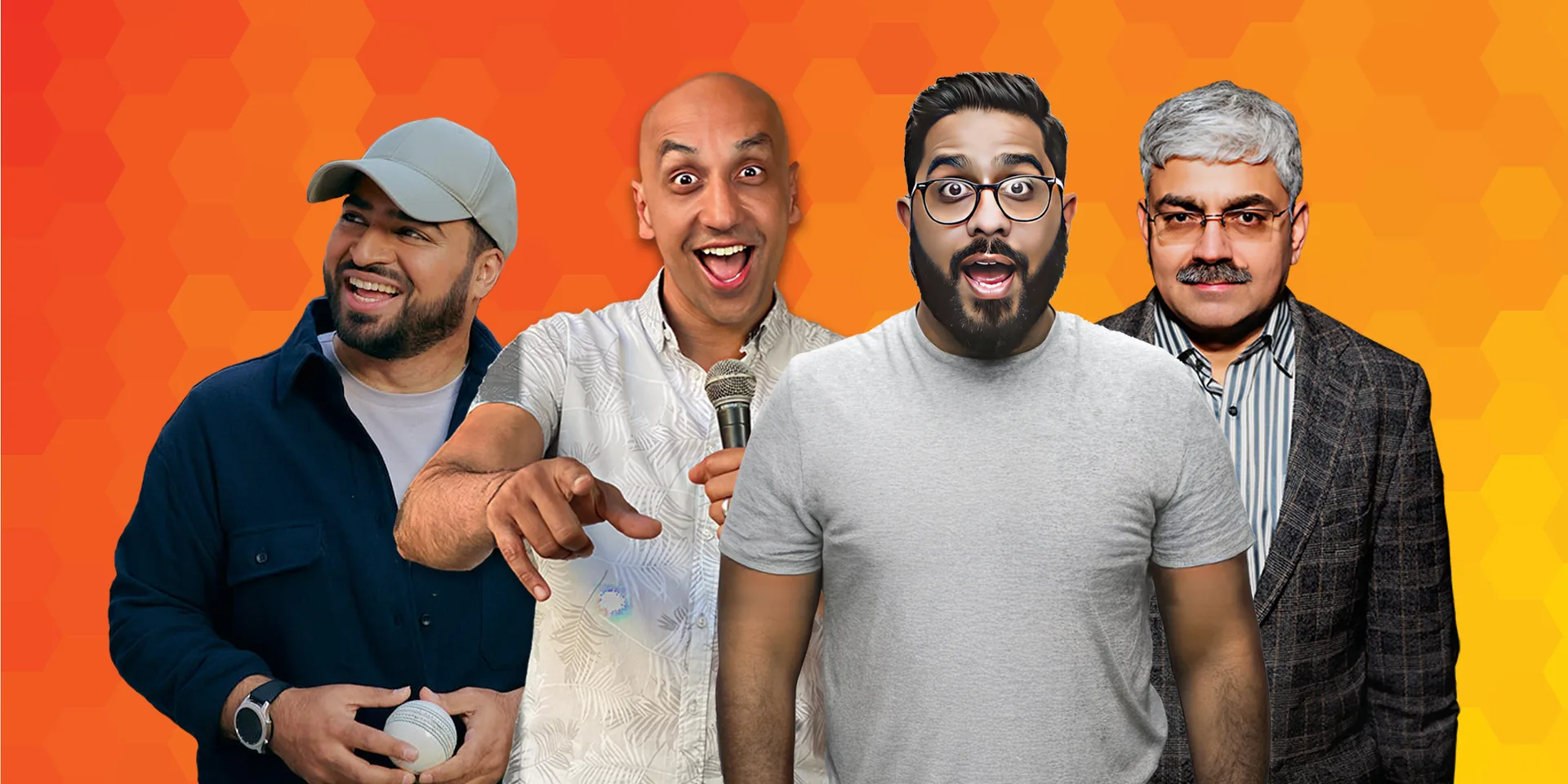 Desi Central Comedy Show - Glasgow at The Glee Club Glasgow