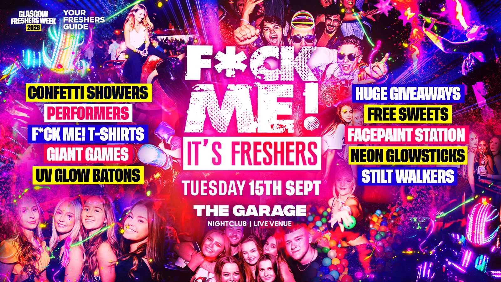 F*CK ME It's Freshers - Glasgow Freshers 2026