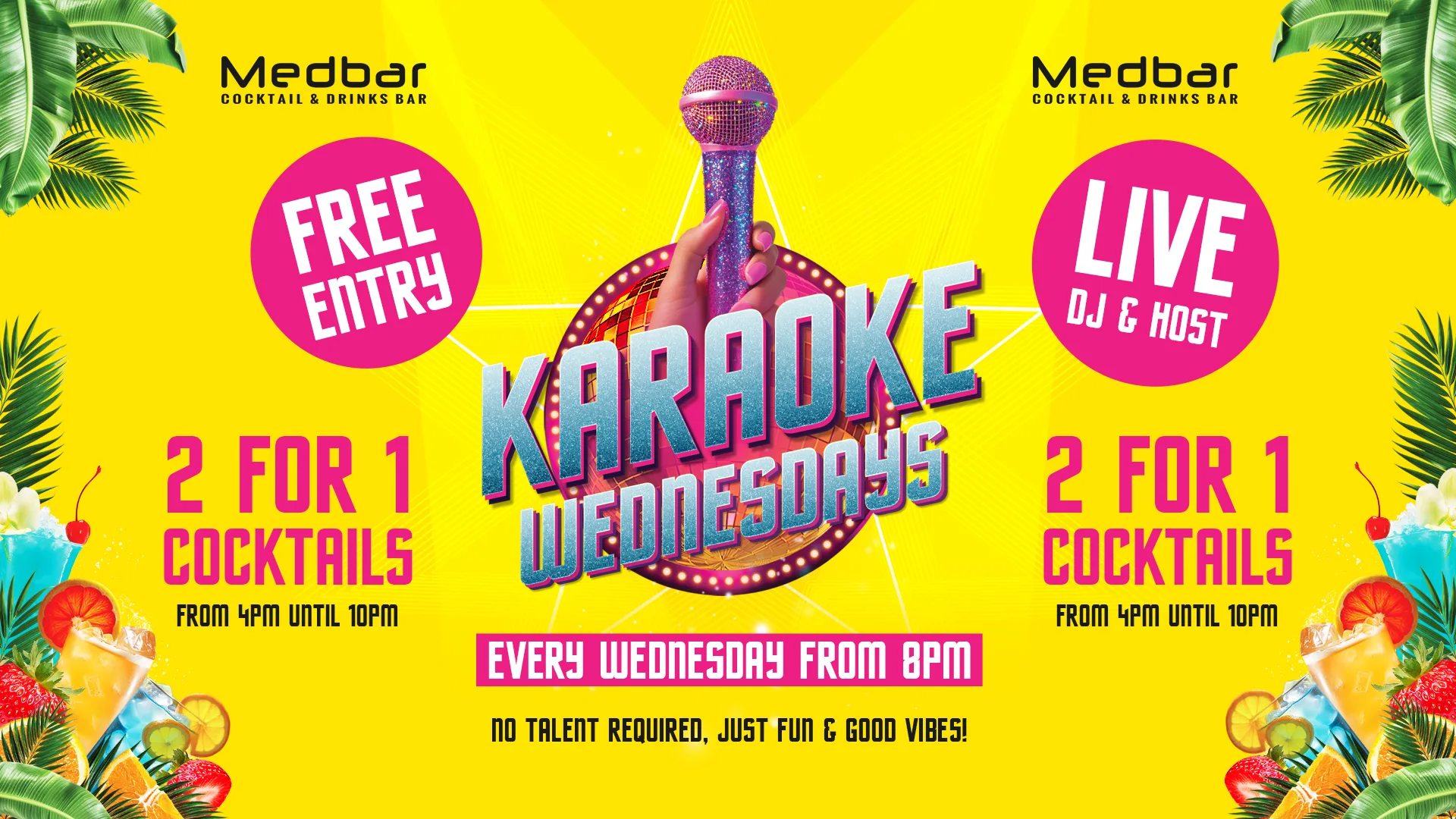 Karaoke & DJ from 8pm