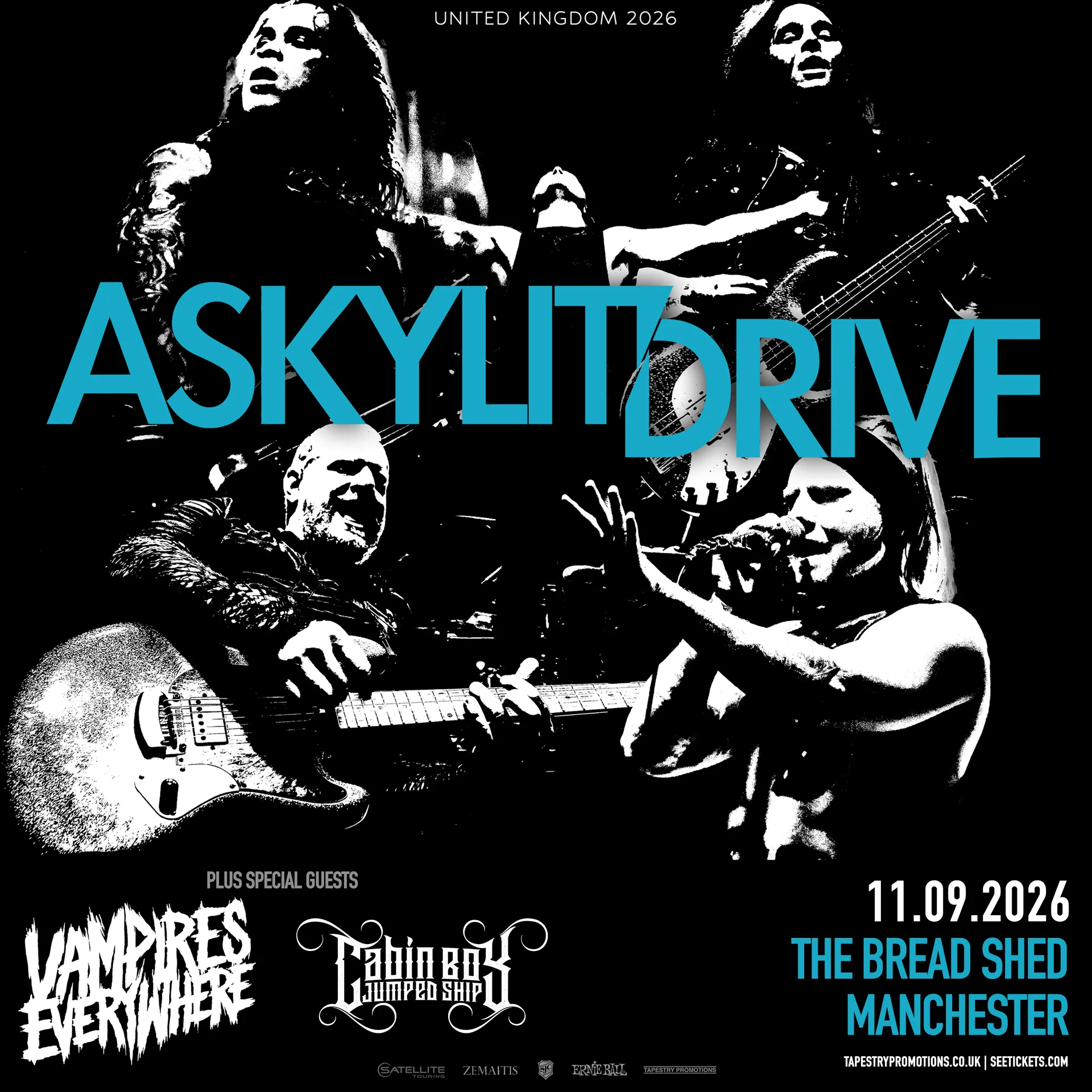 A Skylit Drive at The Bread Shed, Manchester