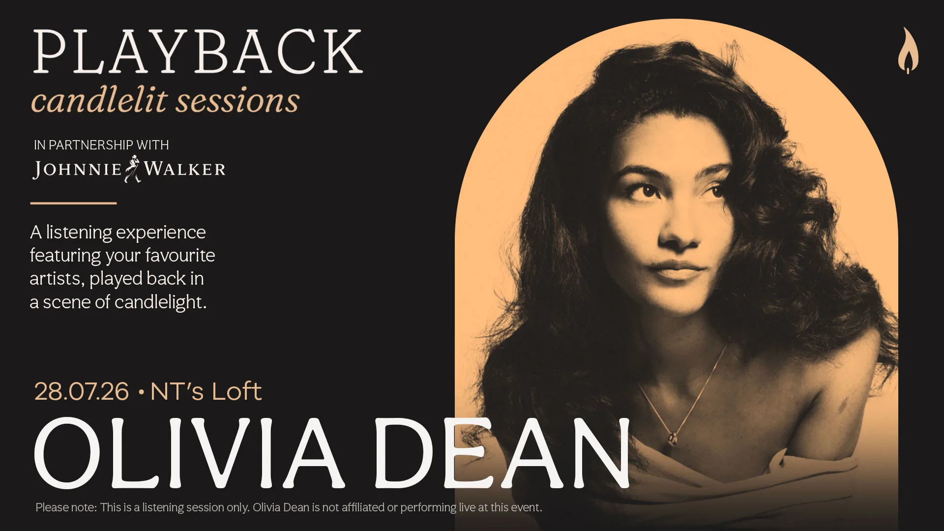 Playback: Olivia Dean [Candlelit Sessions] at Night Tales Loft