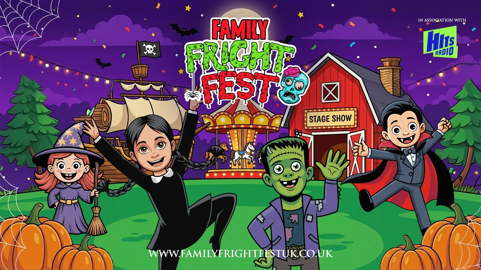 Family Fright Fest - Fri 30th Oct at Lintz Hall Farm