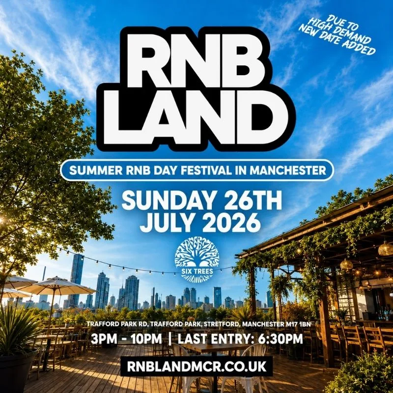 RNBLAND - Manchester's Biggest Summer RNB DAY PARTY (1200+ RAVERS) at Six Trees Kitchen