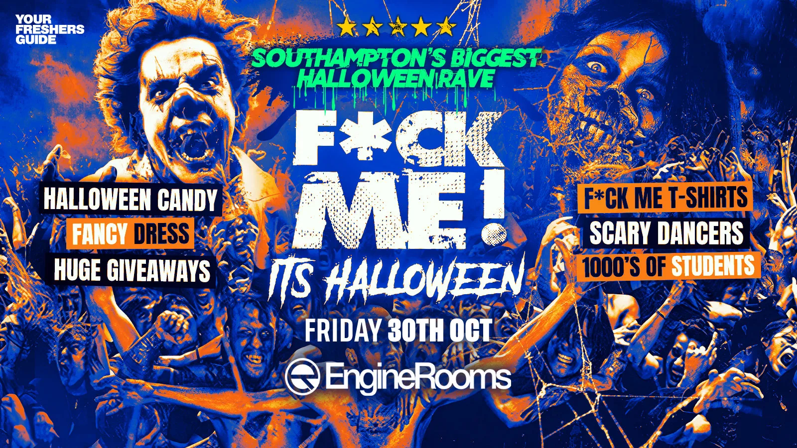 F*CK ME It's Halloween | Southampton Freshers 2026 at Engine Rooms