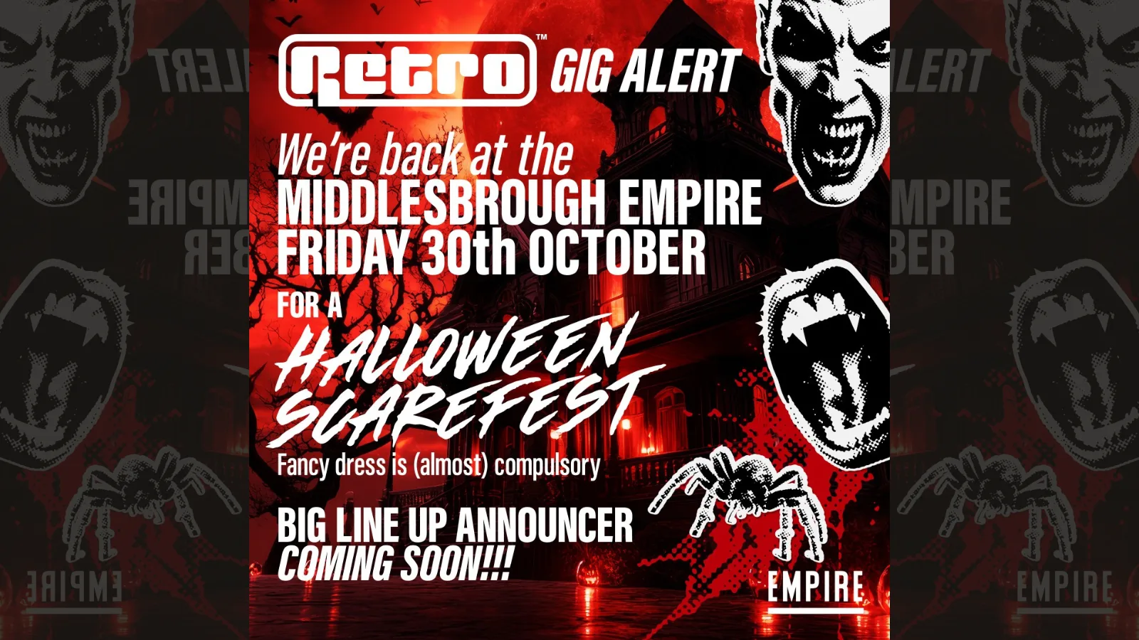 Retro at The Middlesbrough Empire