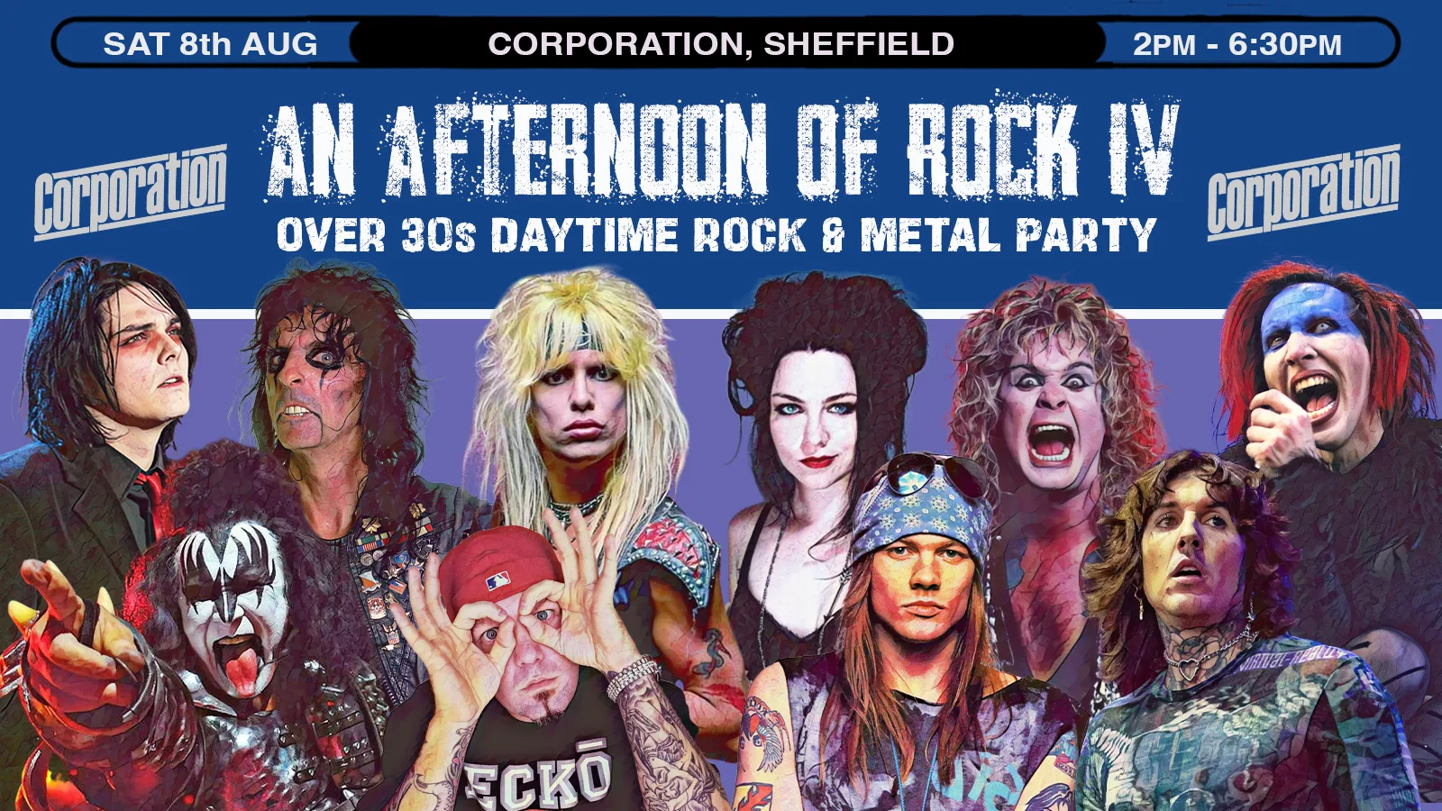 Afternoon of Rock | Over 30's Party at Corporation