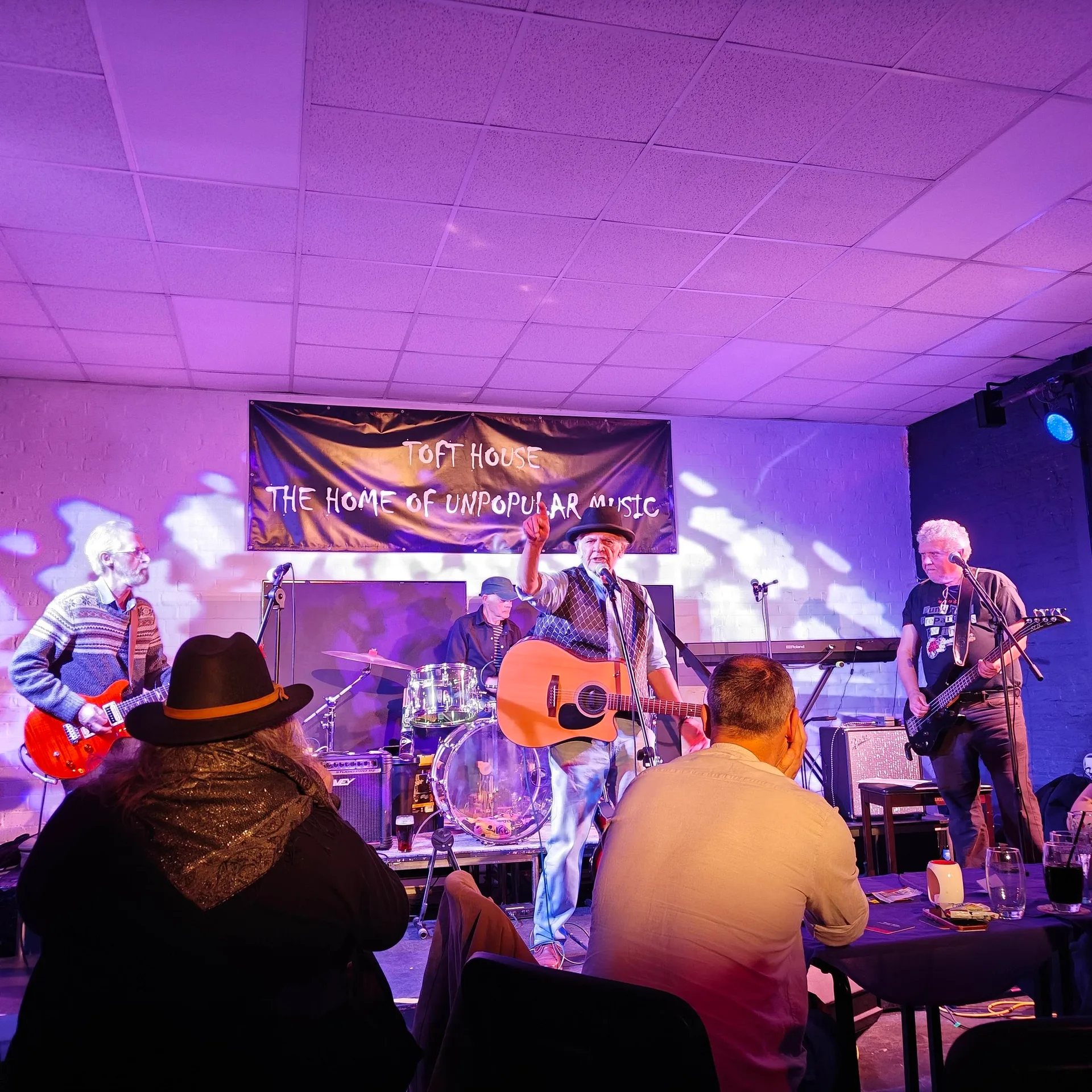 THE JACK DASH XMAS BASH / JIMMY McKENNA / DOUG VERRILL at Toft House, Middlesbrough Little Theatre Club