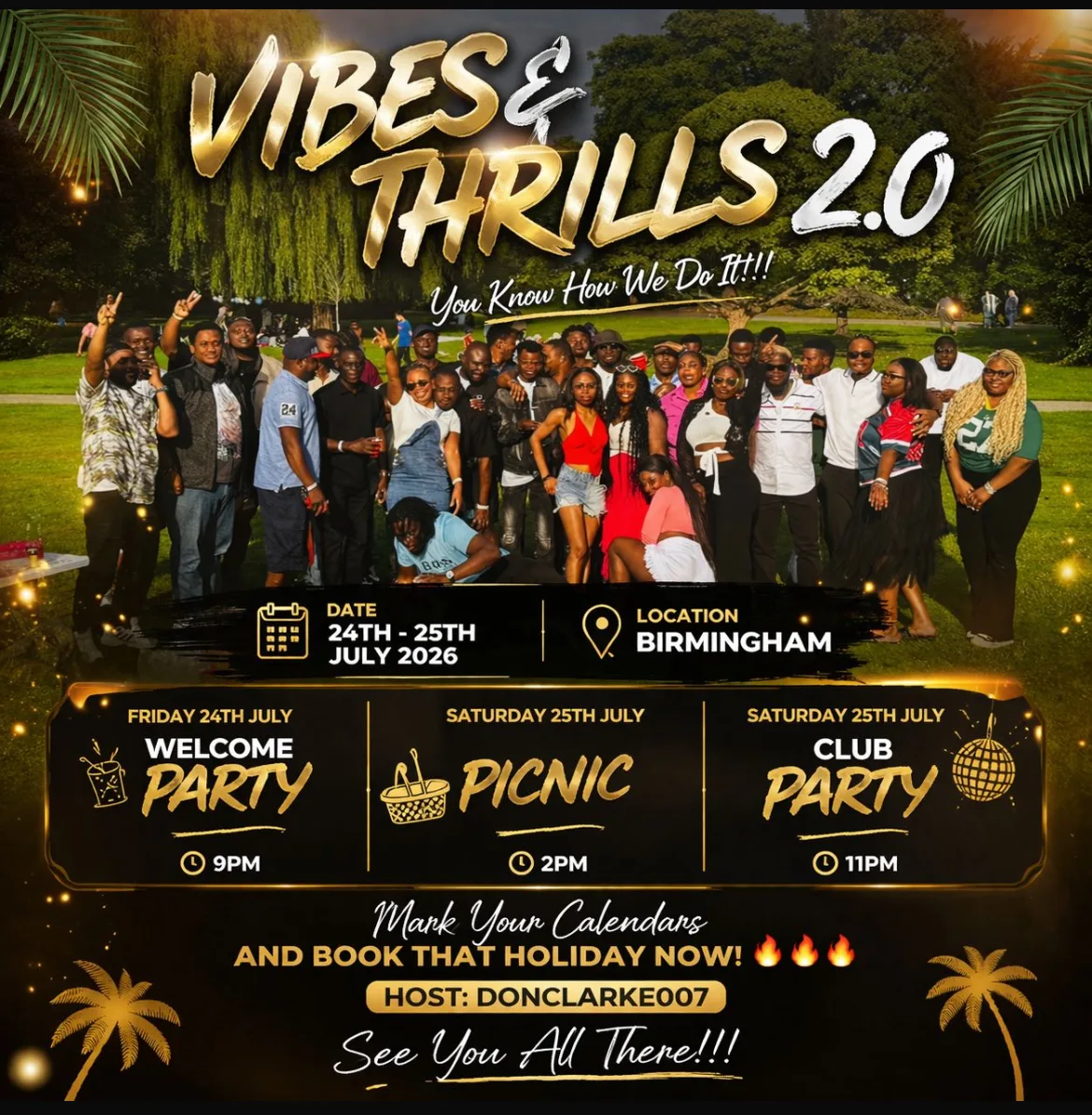 Vibes & Thrills at Cannon Hill Park