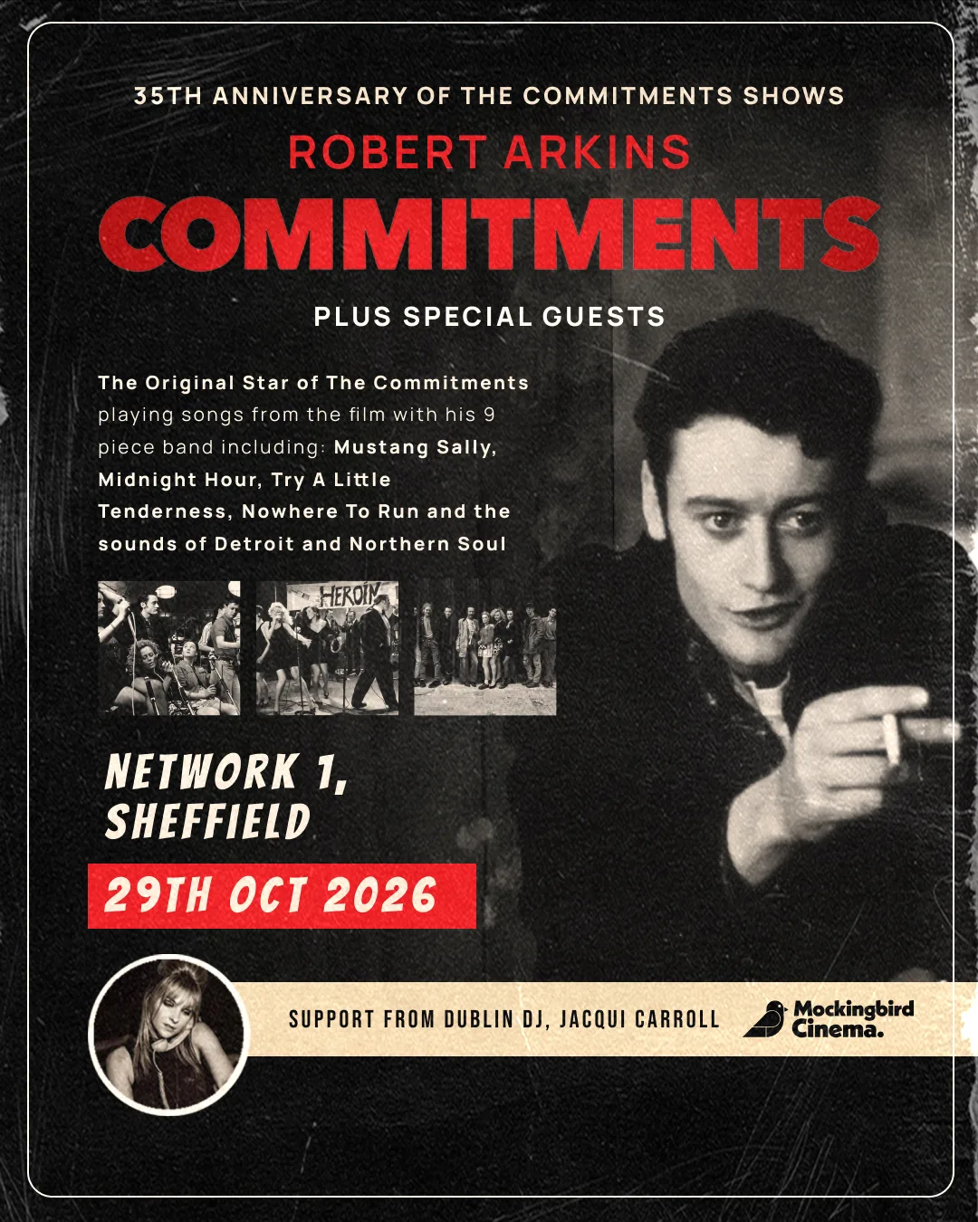ROBERT ARKINS COMMITMENTS at Network