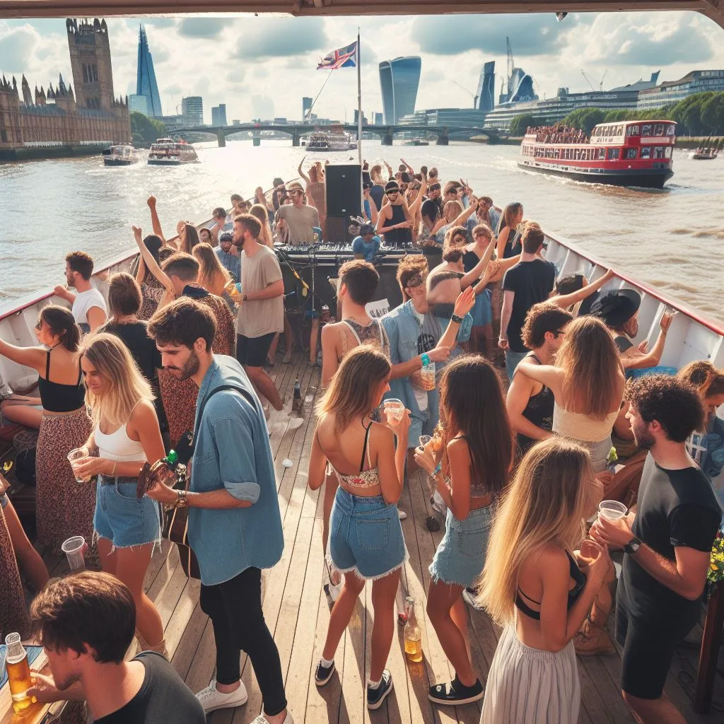 Party Party Boat Party + Free after-party / £15 flash sale at Crown Pier