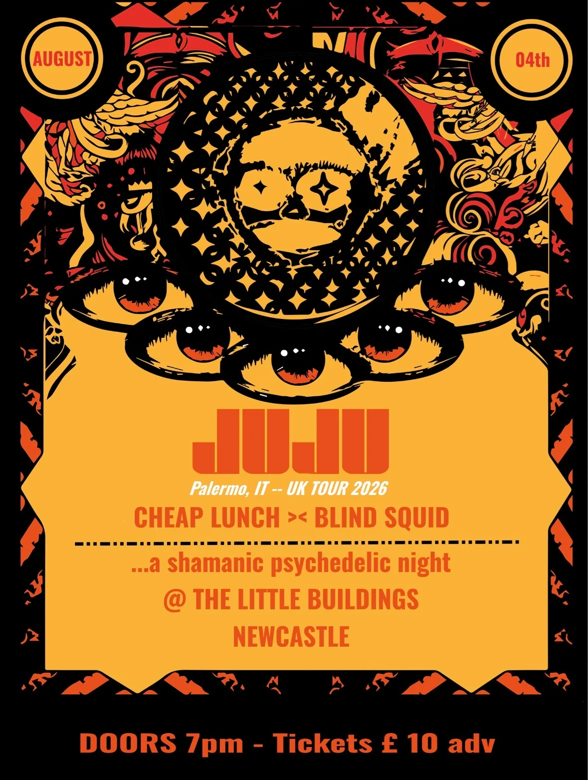 JuJu//Cheap Lunch//Blind Squid at Little Buildings