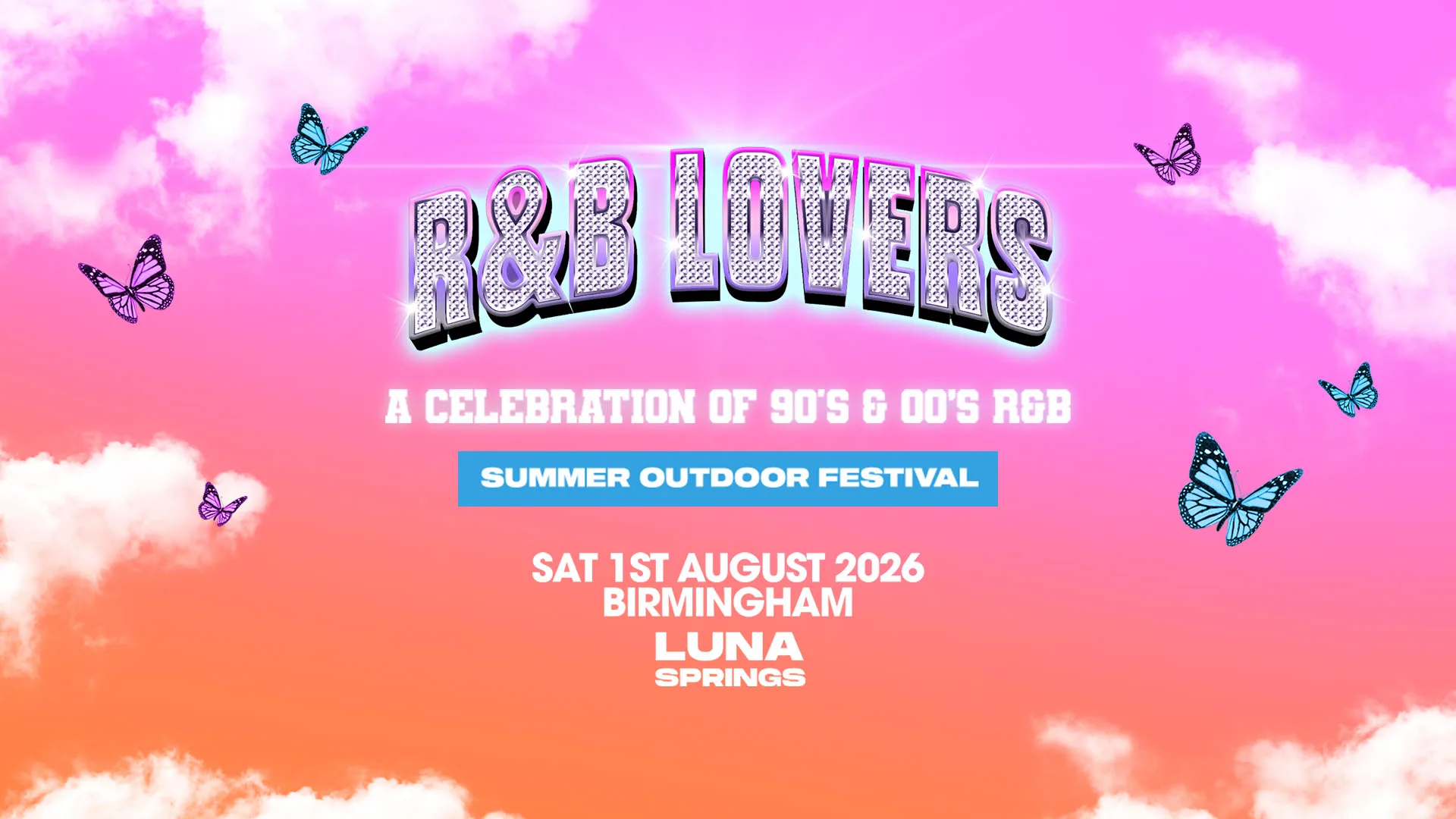 R&B Lovers - Saturday 1st August - Luna Springs [SELL OUT WARNING!] at Luna Springs