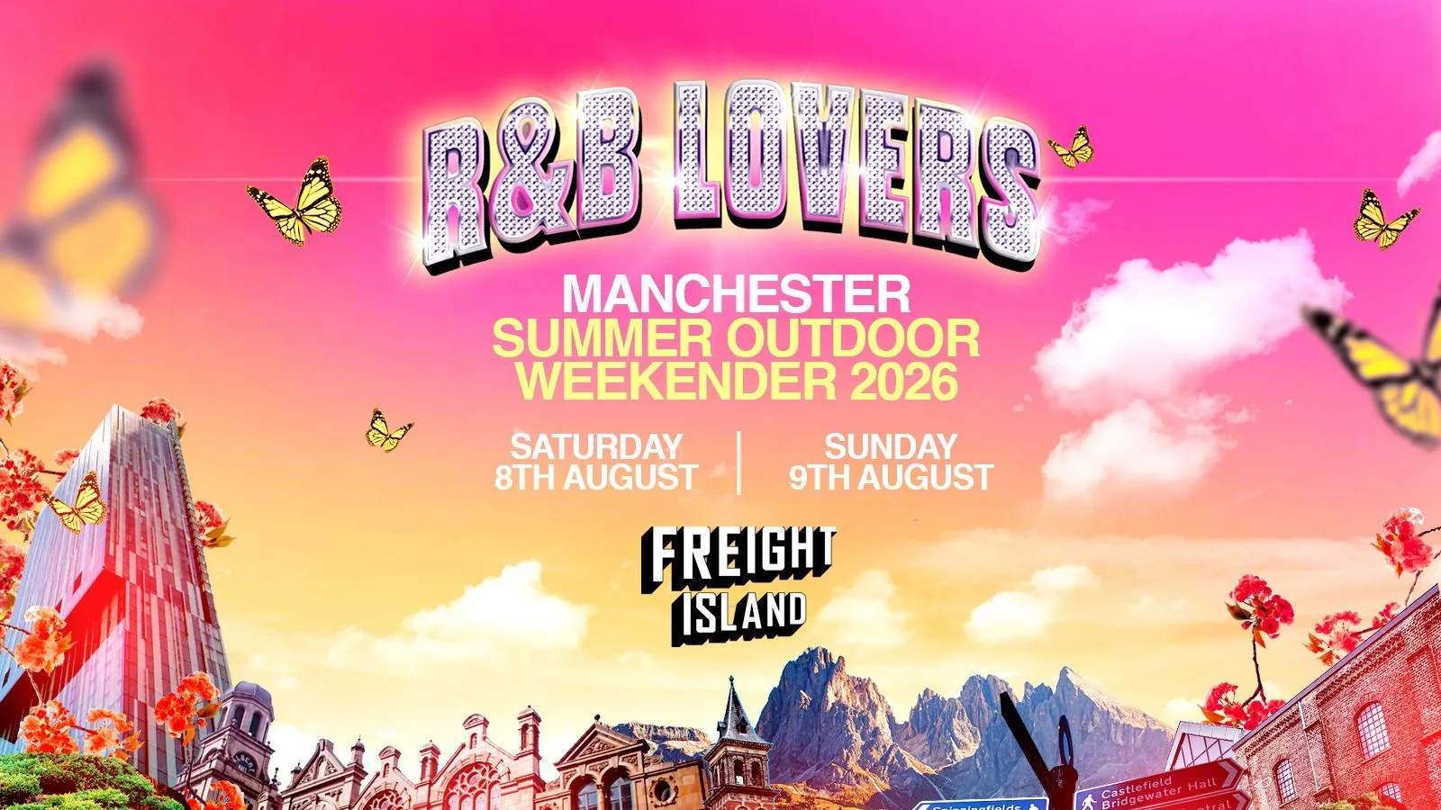 R&B Lovers - Summer Weekender - Freight Island Manchester [PRESALE SOLD OUT!] at Chinawhite Birmingham