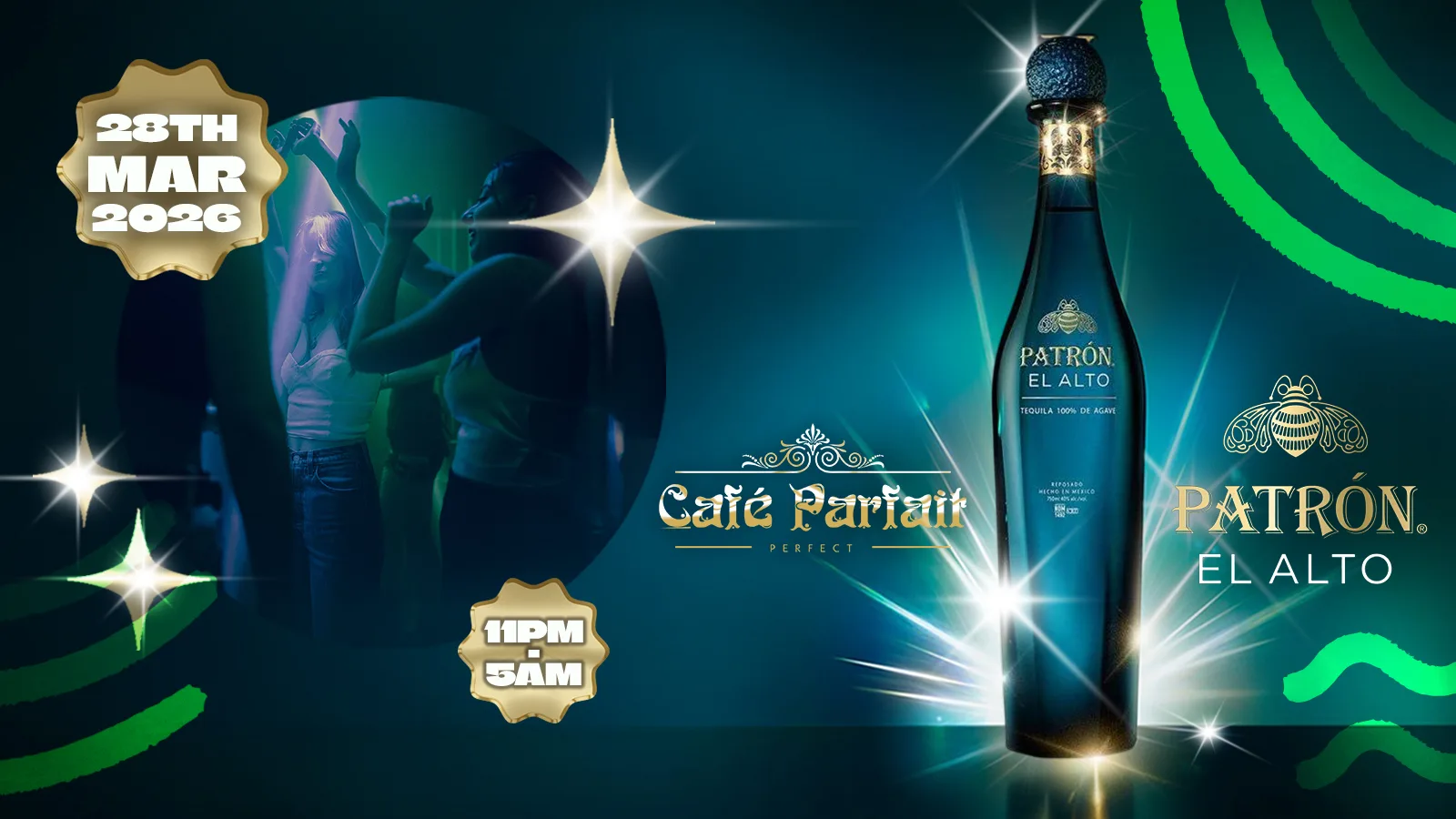 Patron El Alto x Cafe Parfait at Café Parfait
