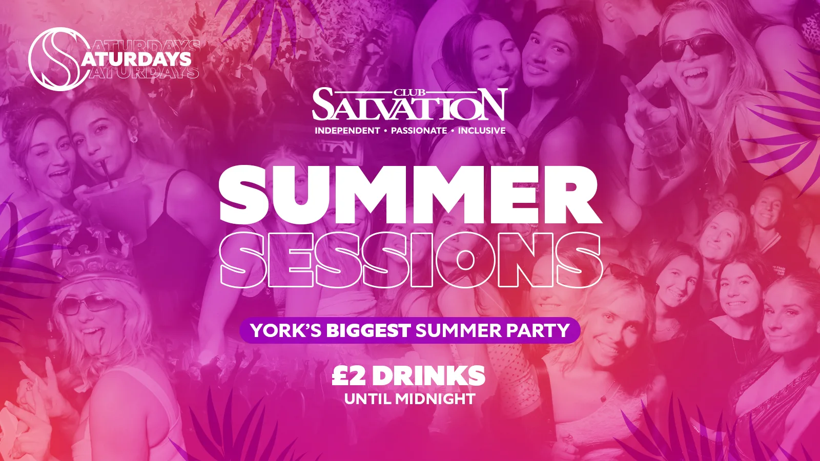 SALVATION SATURDAYS: Bank Holiday Special at Salvation