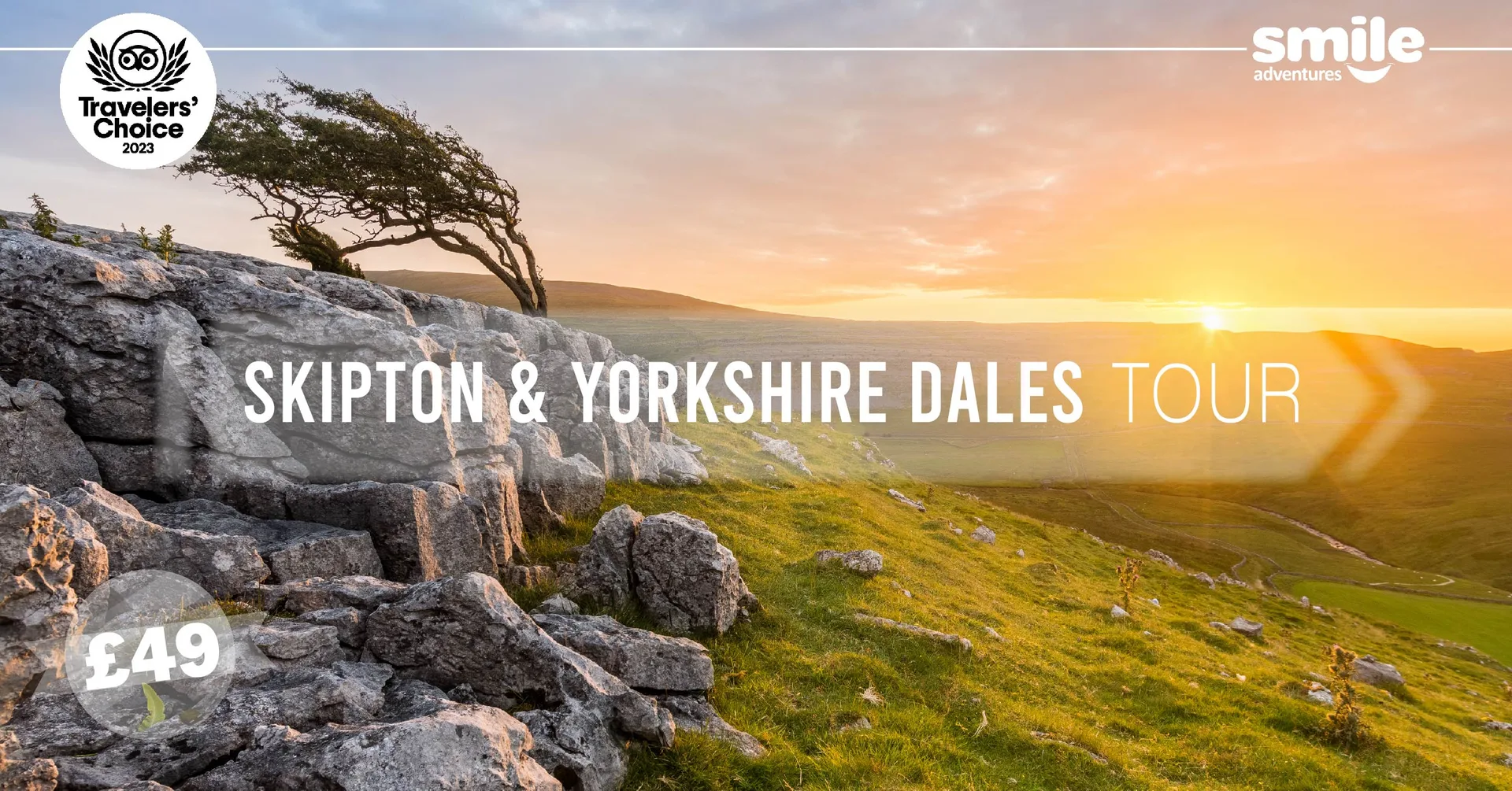 Skipton & Yorkshire Dales Tour – From Manchester at Smile Adventures