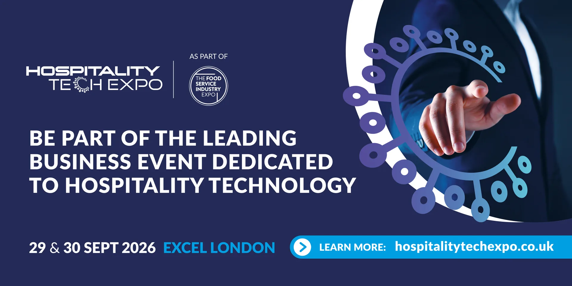 Hospitality Tech Expo 2026 at Excel London