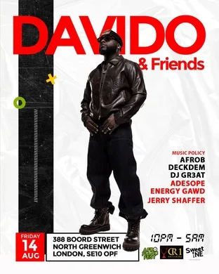 DAVIDO & FRIENDS LIVE @ STUDIO 338