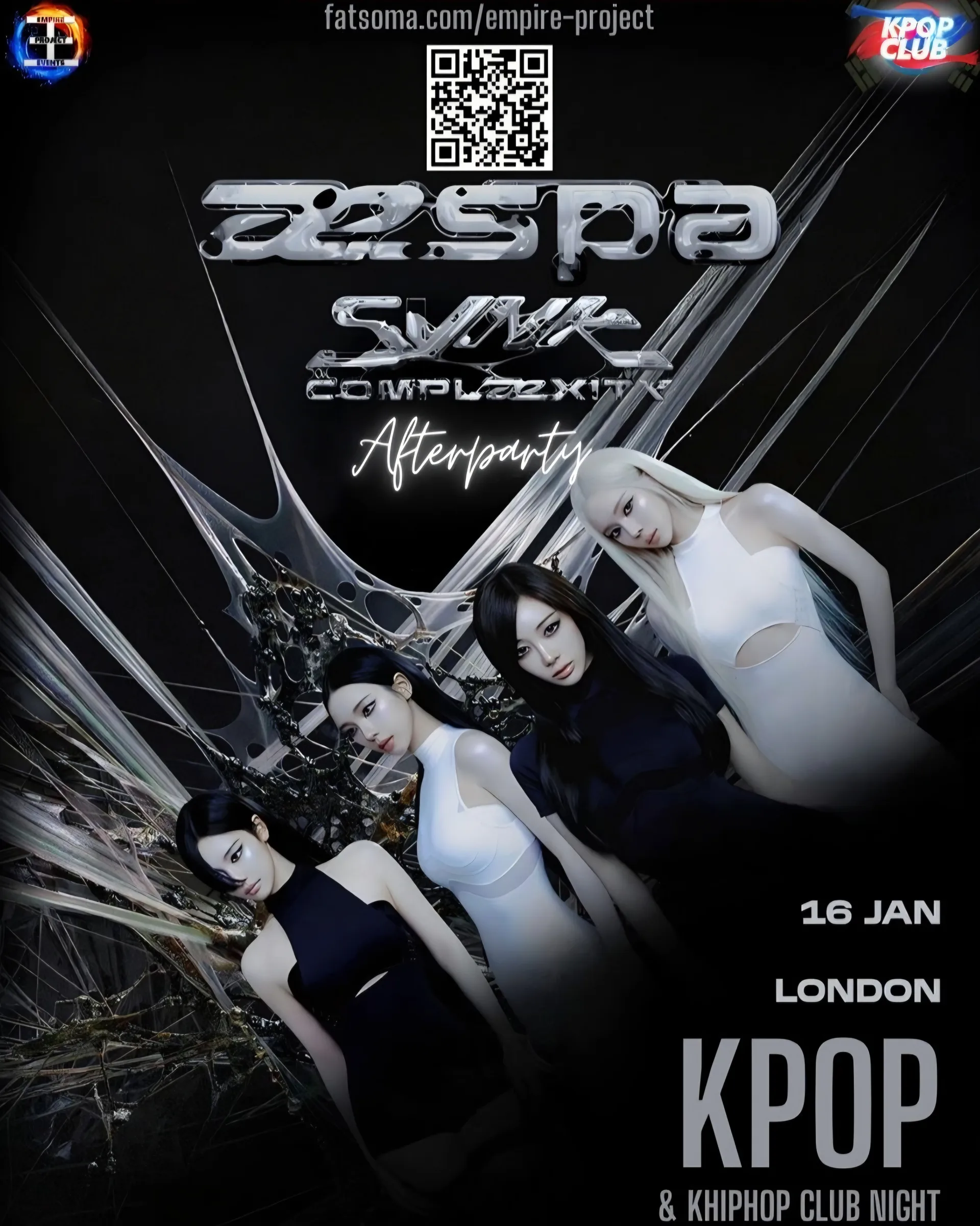 AESPA LONDON AFTERPARTY: KPop Club | KPop KHipHop EDM | Tickets from £5 | 16/1/27