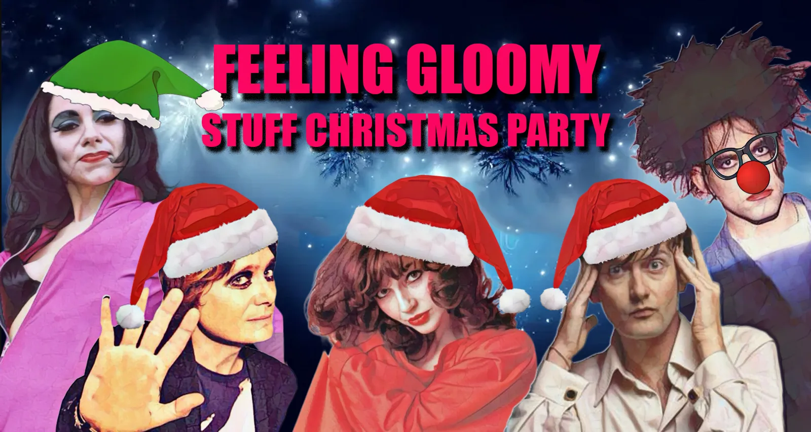 Feeling Gloomy's Stuff Christmas Party! - Sat 5th December at The Phoenix