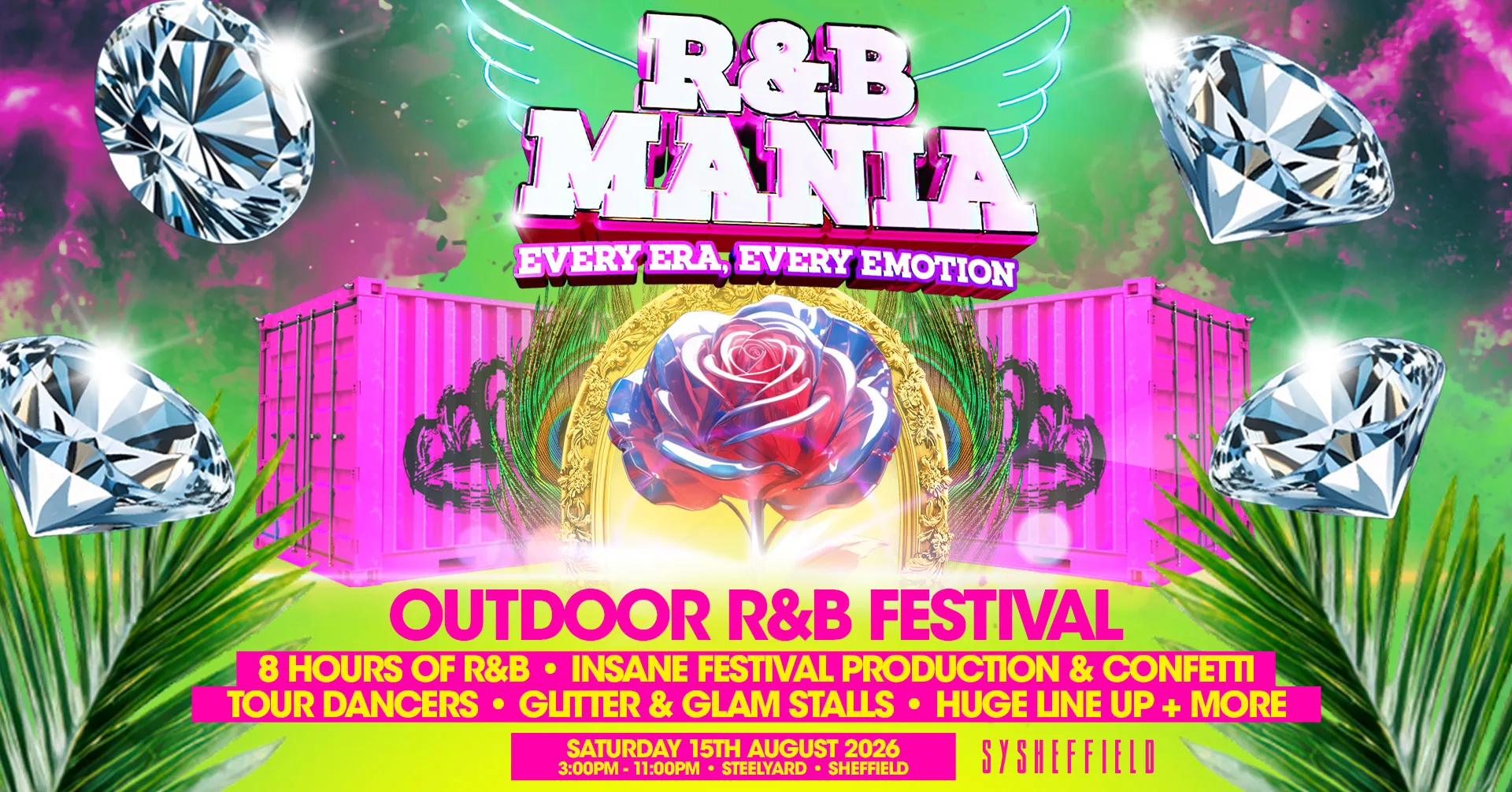 RNB MANIA | Sheffield's Outdoor Summer Festival