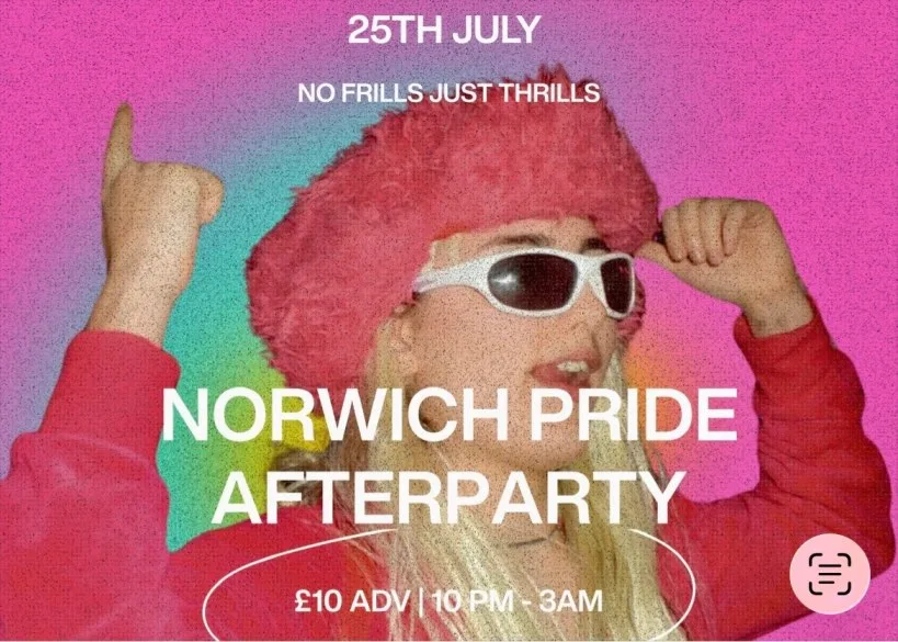 NORWICH PRIDE AFTERPARTY at Gonzo's Tea Room