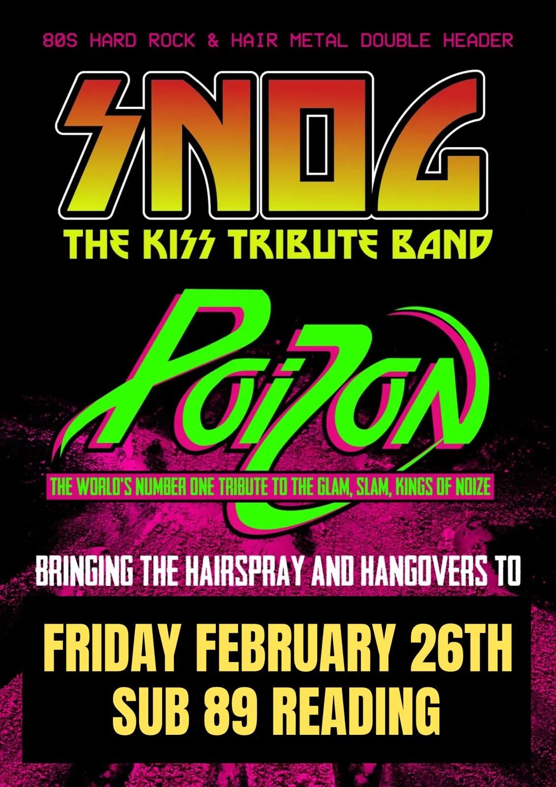 KISS & Poison: A Tribute Night at Sub89