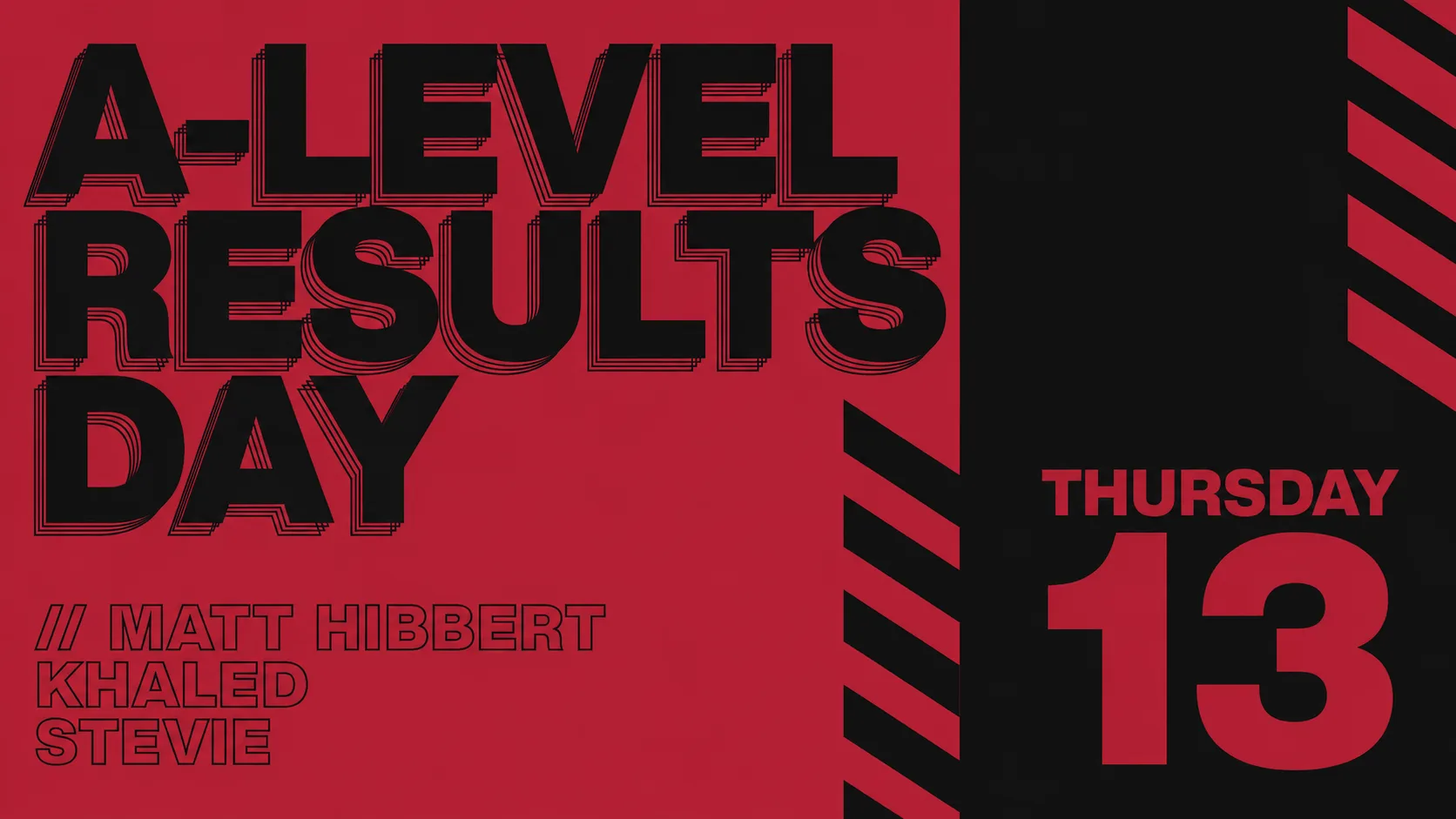 A LEVEL RESULTS 2026 at Baa Bar Liverpool