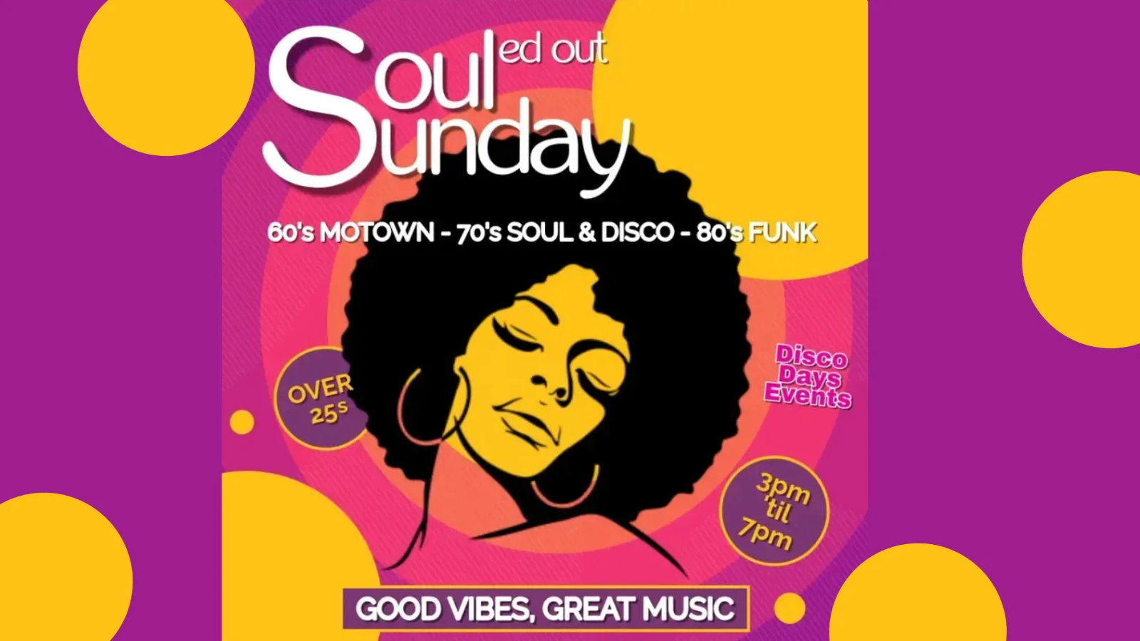 SOULed Out Sunday | Edinburgh | 20th September at Club Tropicana