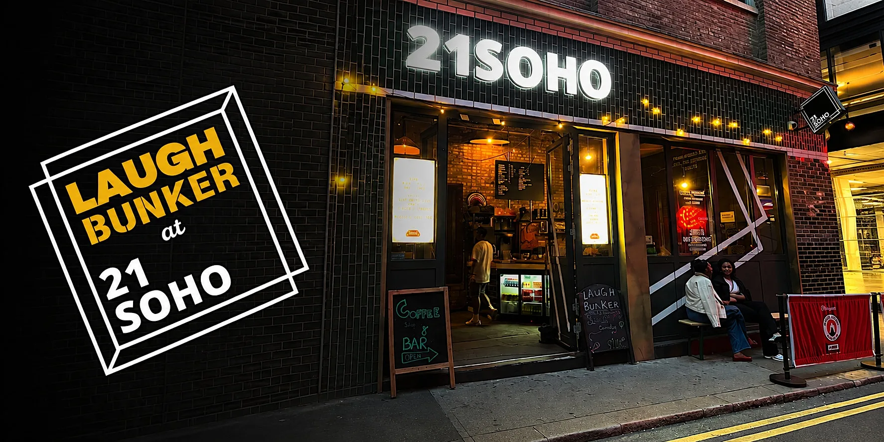London Comedy Night - The Laugh Bunker at 21Soho