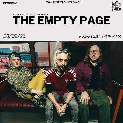 The Empty Page at Sidney & Matilda