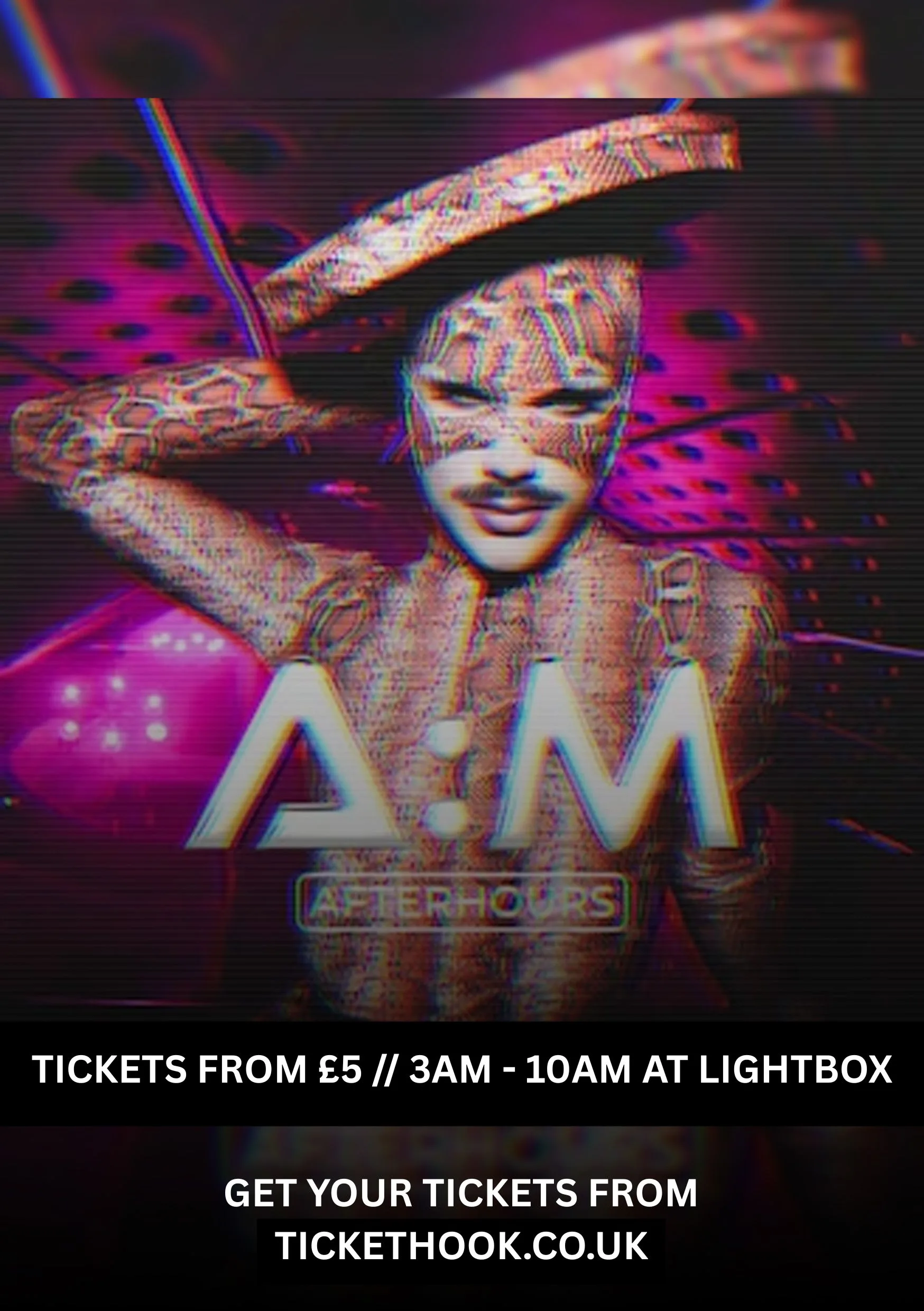 A:M AFTER HOURS @ LIGHTBOX FRIDAYS 28TH AUGUST at Lightbox London