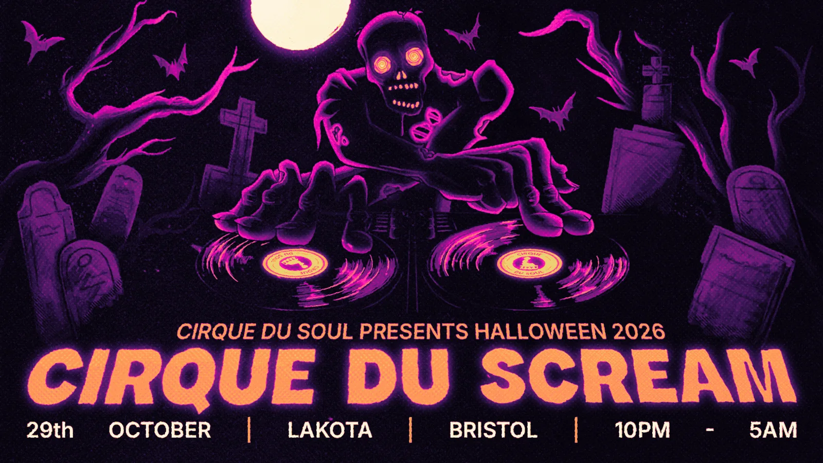 Cirque Du Soul: Bristol // Halloween at Lakota