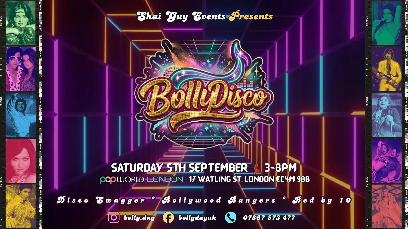 BOLLYDISCO - Bollyday gets a disco glow‑up!🪩✨ at Popworld - Watling Street