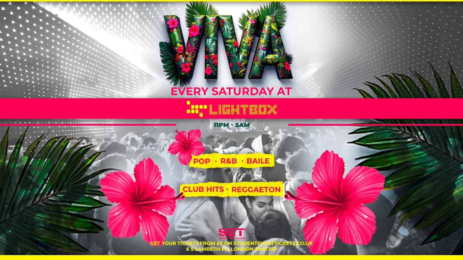 VIVA REGGAETON @ LIGHTBOX SATURDAY 22ND AUGUST at Lightbox London
