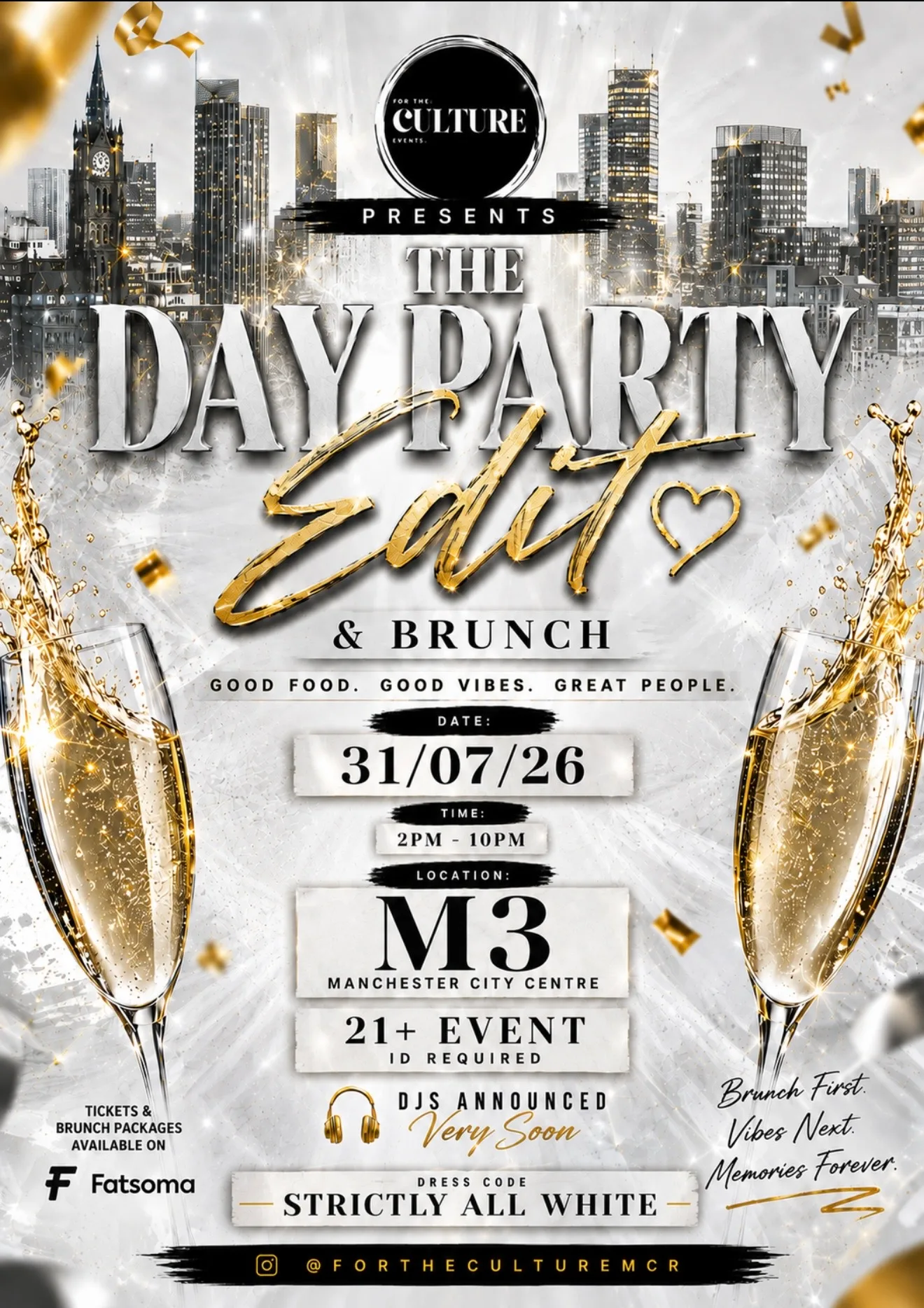 THE DAY PARTY EDIT – ALL WHITE BRUNCH🤍 at M3, City Centre