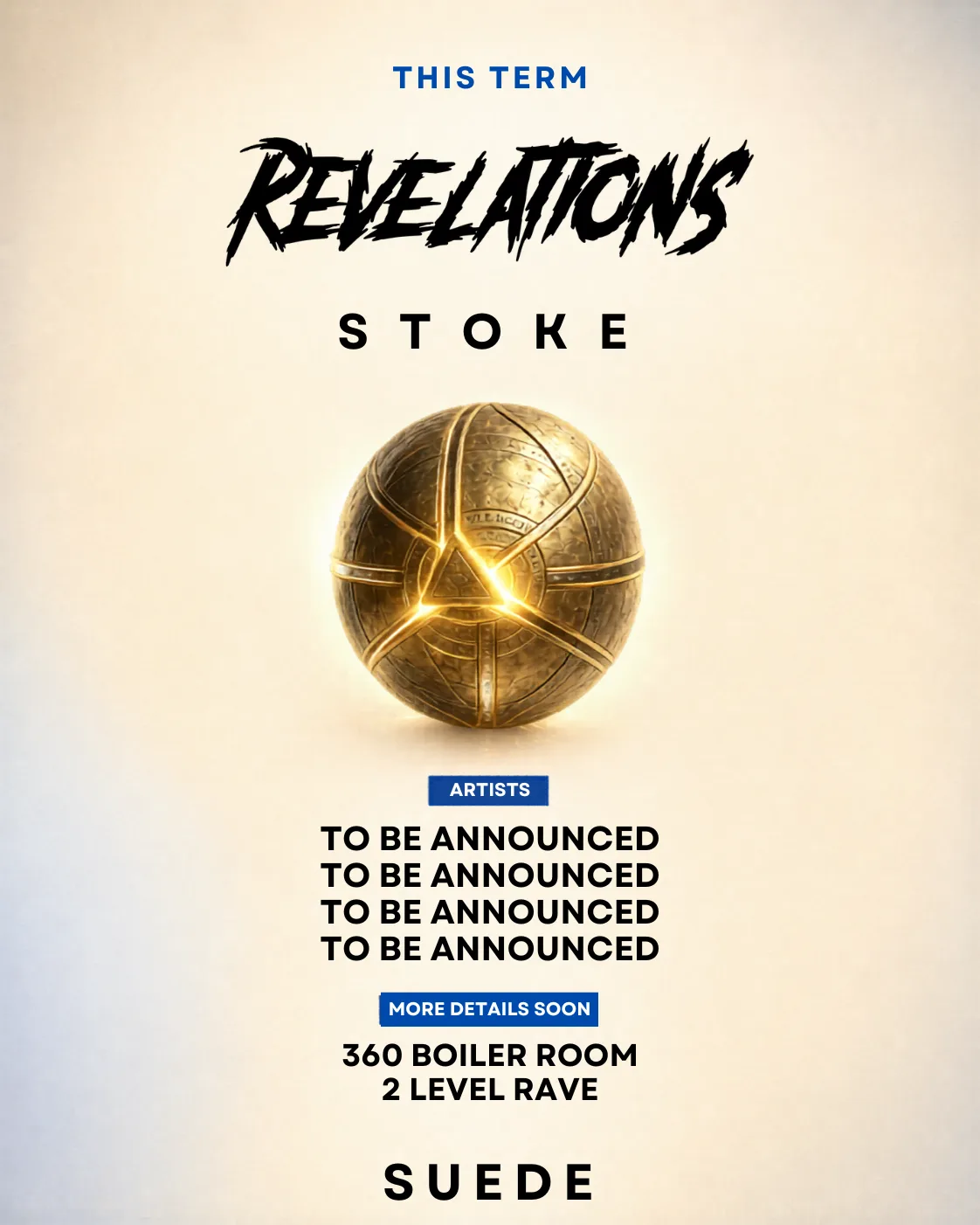 Revelations: Halloween - Act TBA at Suede