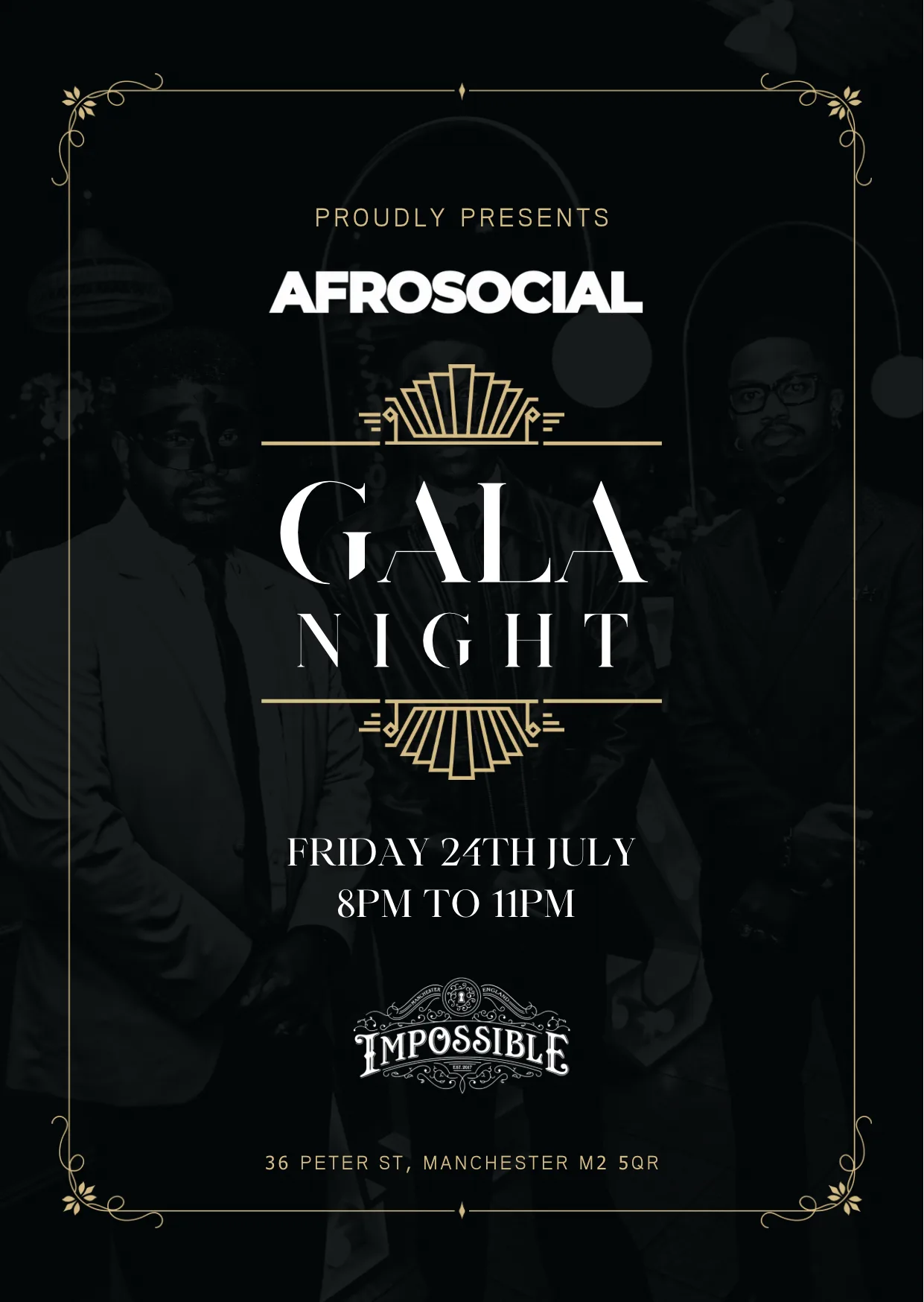 AFROSOCIAL GALA at Impossible - Manchester