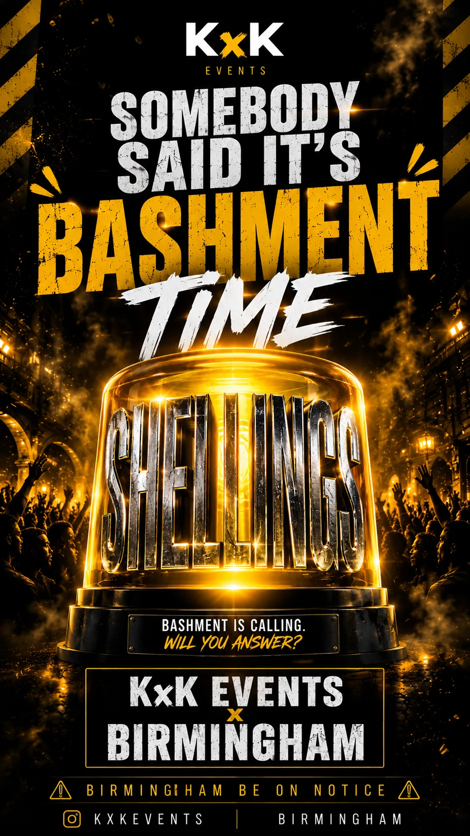 SHELLINGS at TBA
