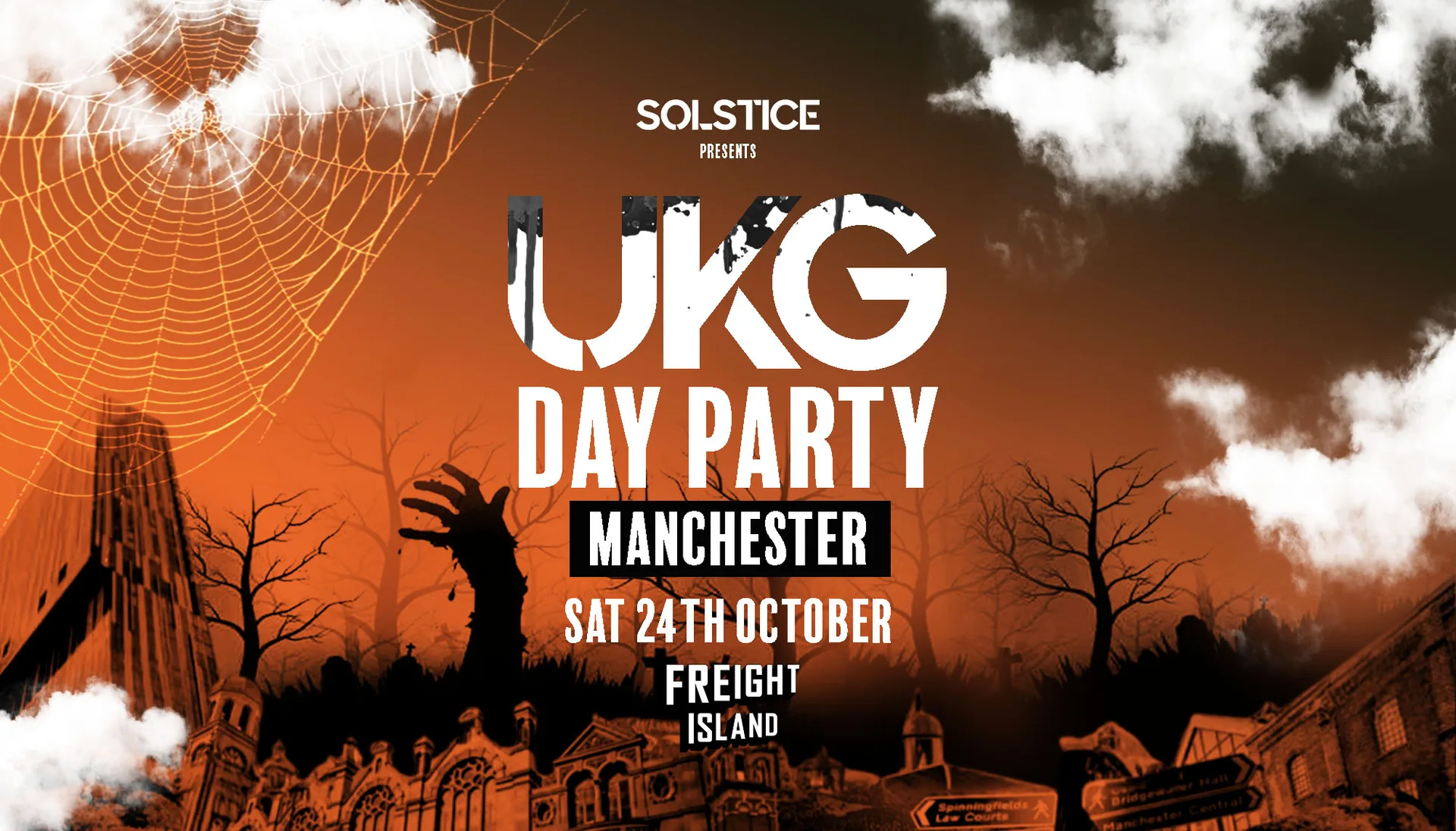 Halloween Garage Day Party - Freight Island Manchester [TICKETS ON SALE!]