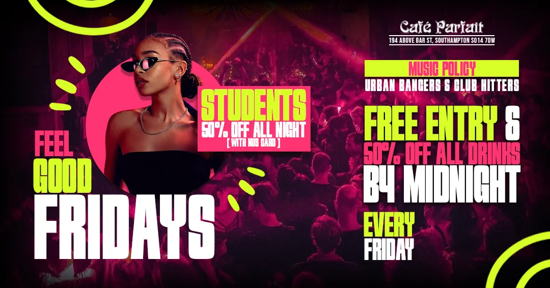 Feel . Good . Friday @ Cafe Parfait at Café Parfait